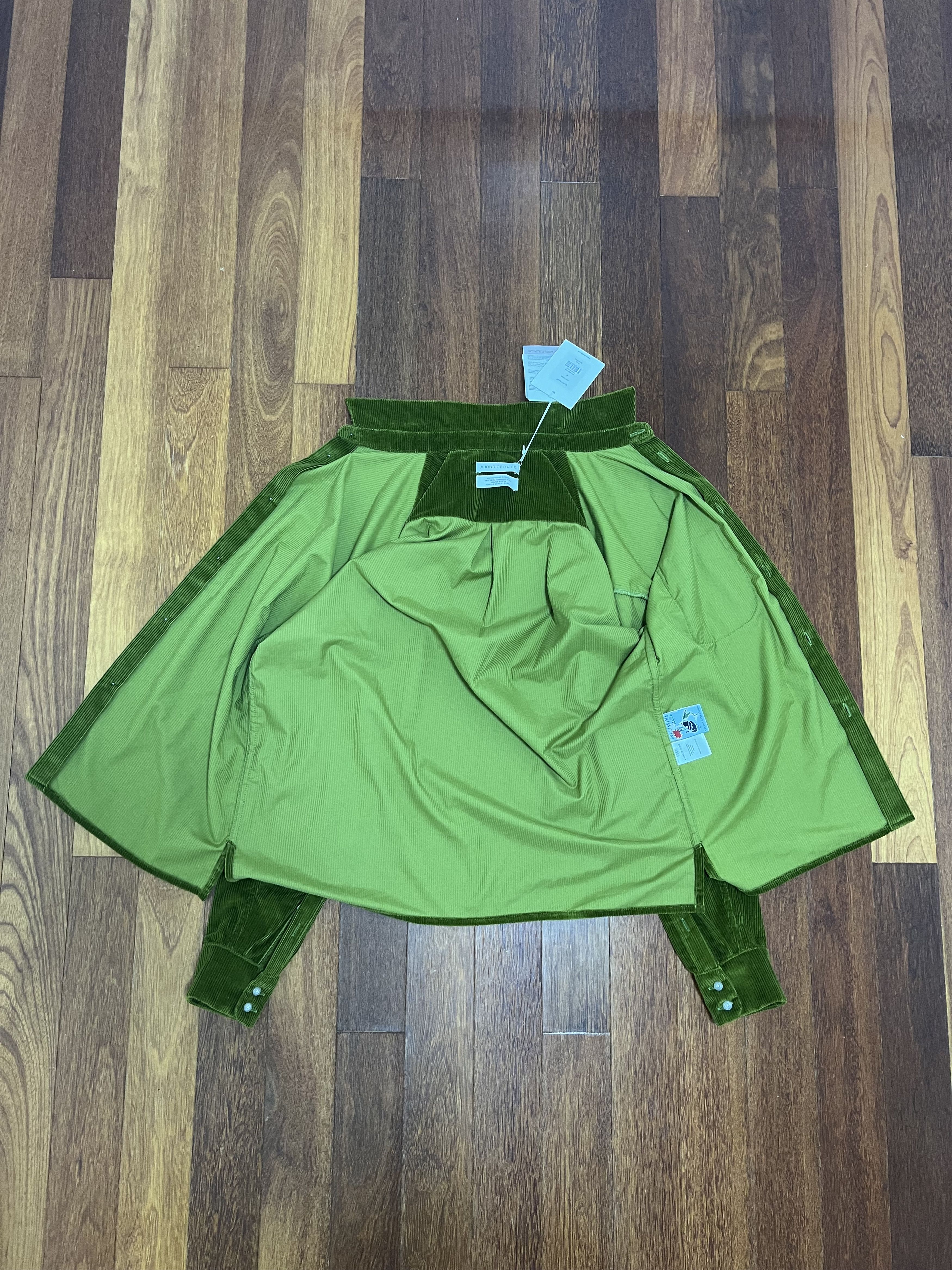 A Kind Of Guise 💚 AW23 A Kind Of Guise Gusto Shirt Juicy Green Size US M / EU 48-50 / 2 - 7 Thumbnail