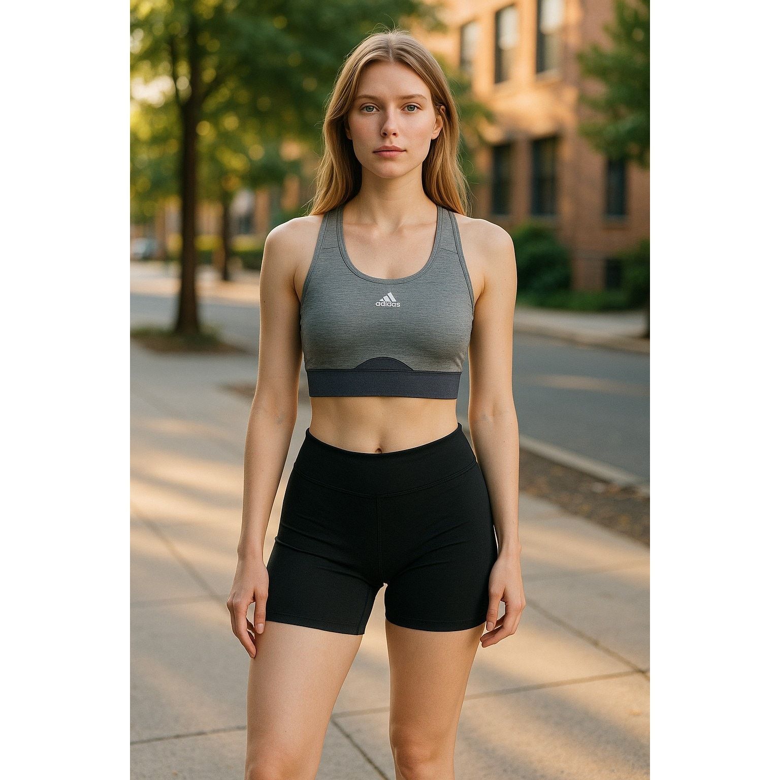 Adidas ADIDAS Powerreact Medium Support Sports Bra Size: S A-C NWT Size ONE SIZE - 2 Thumbnail