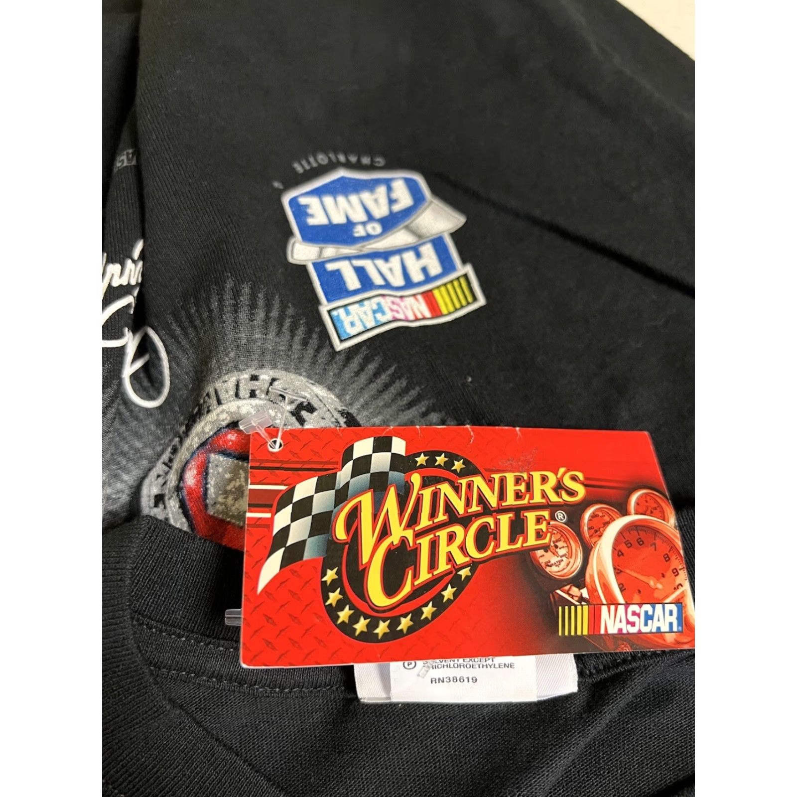 Champion Winner's Circle T-Shirt Dale Earnhardt Sr XL Black 7 Time Champion Crew Neck Short Sleeve Cotton Men vintage no Size US XL / EU 56 / 4 - 4 Thumbnail
