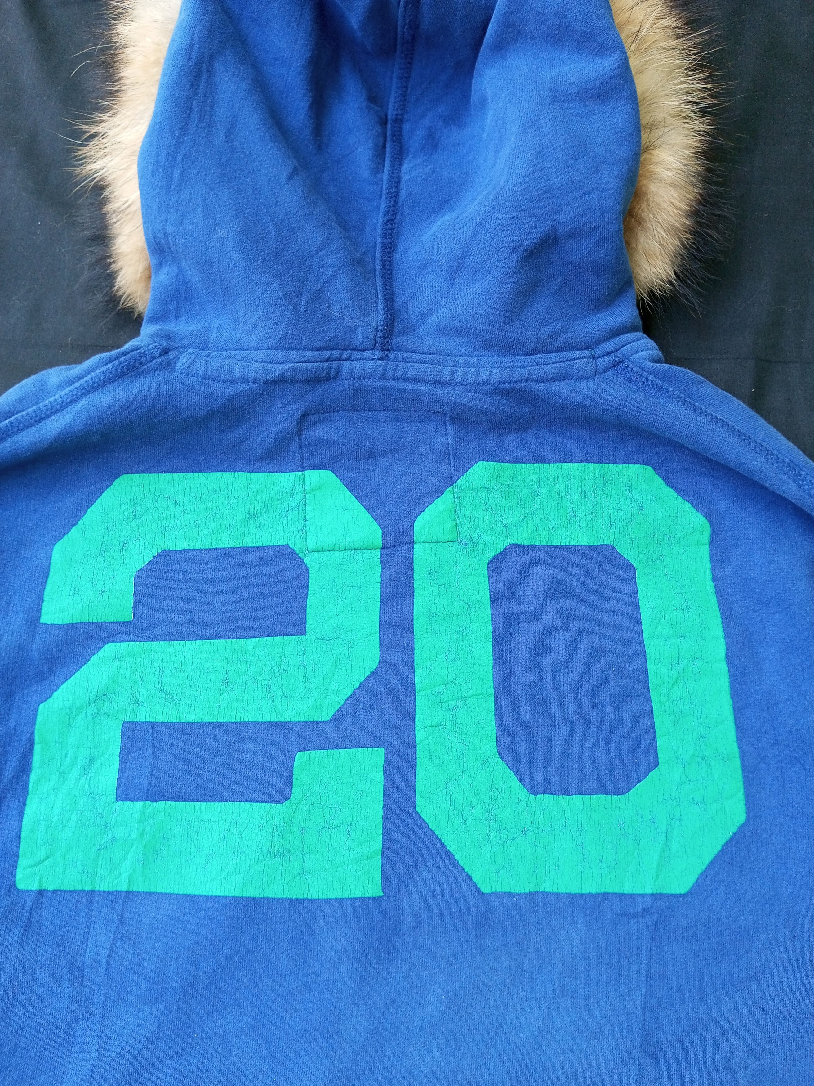 Japanese Brand × Le Grande Bleu (L.G.B.) × Superdry Super Dry Limited Edition Fur Hoodie Size US M / EU 48-50 / 2 - 16 Thumbnail