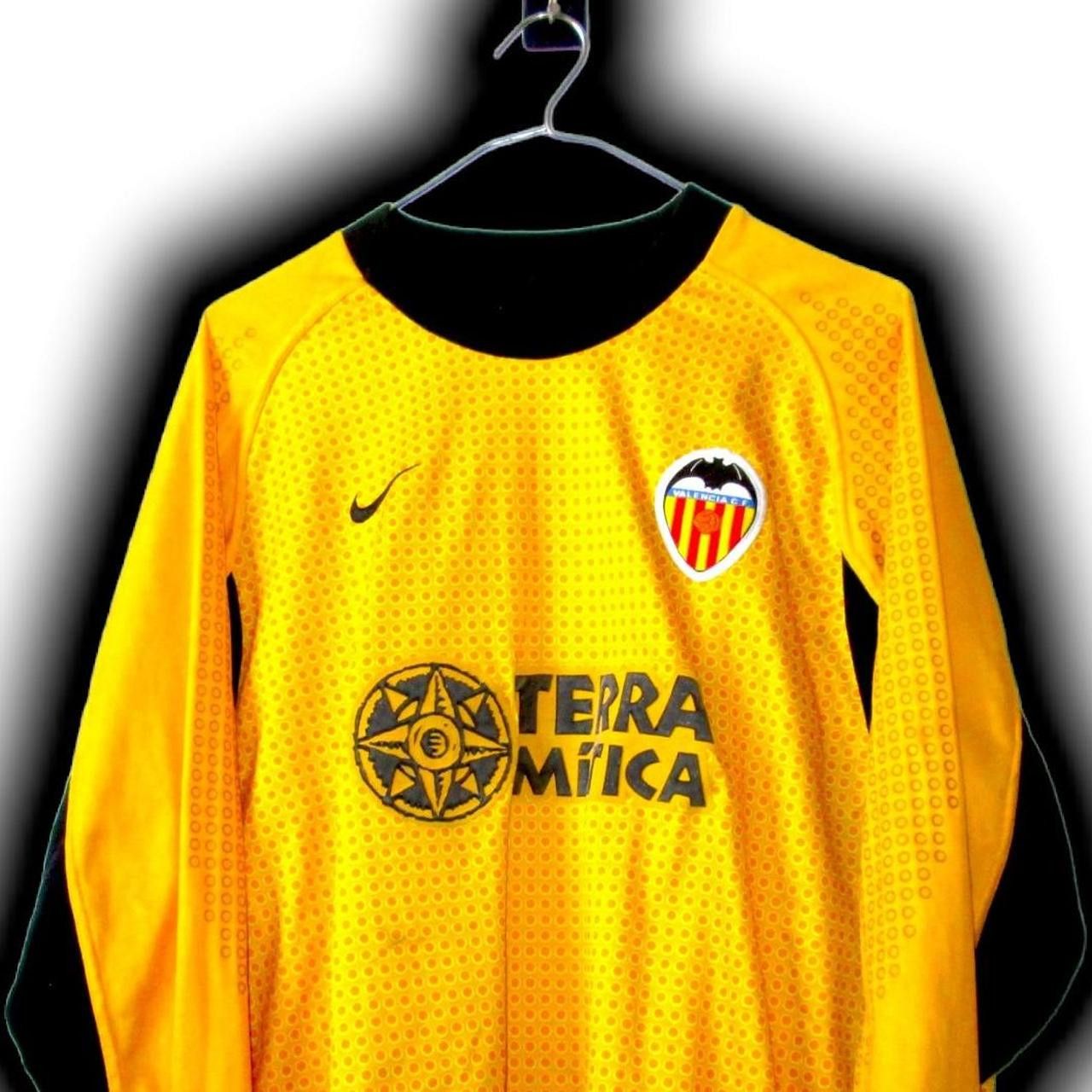 Fc Valencia Spain 2001 2002 Goalkeeper Shirt Jersey