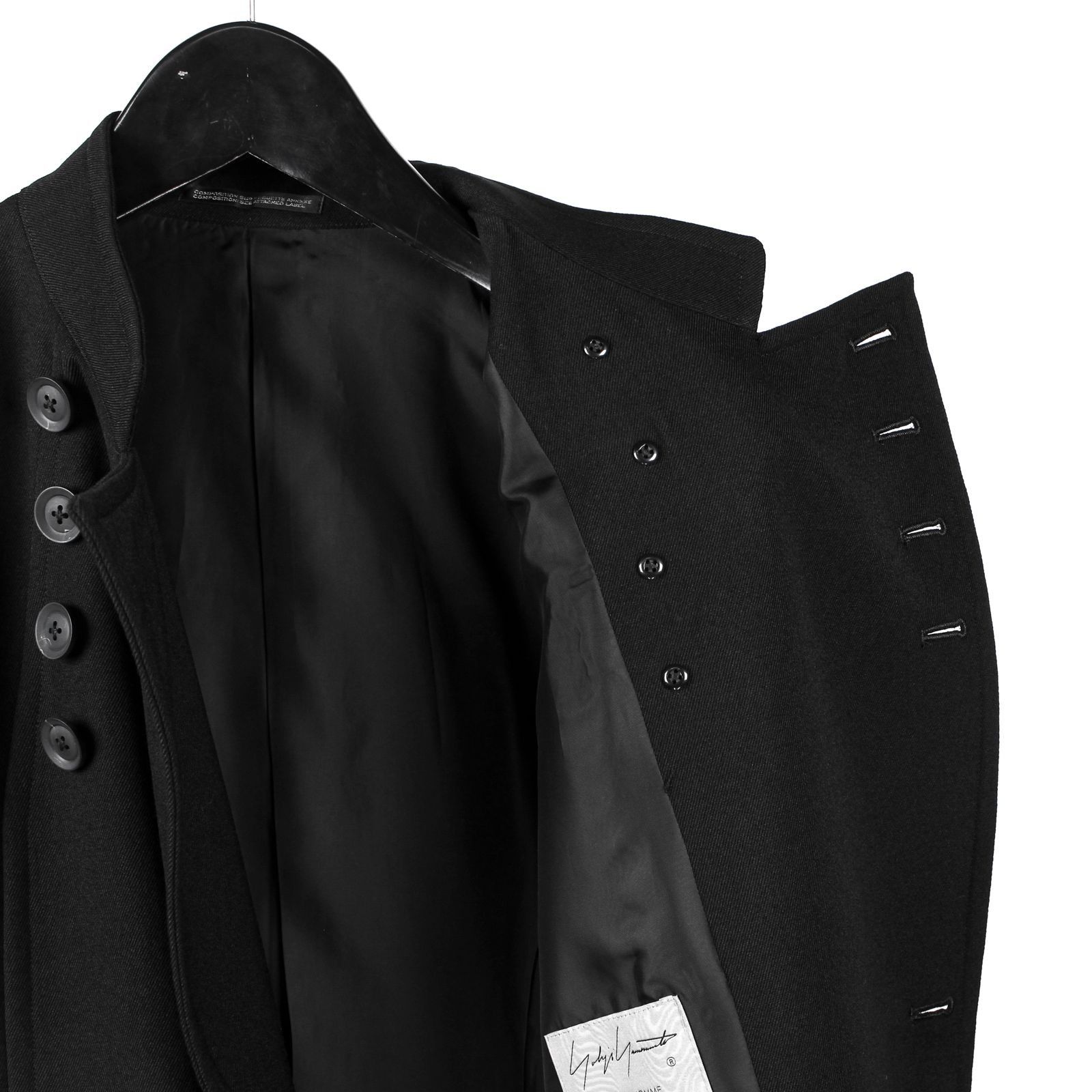 Yohji Yamamoto Yohji Yamamoto Pour Homme Military uniform Stand Army jacket Size US M / EU 48-50 / 2 - 11 Thumbnail