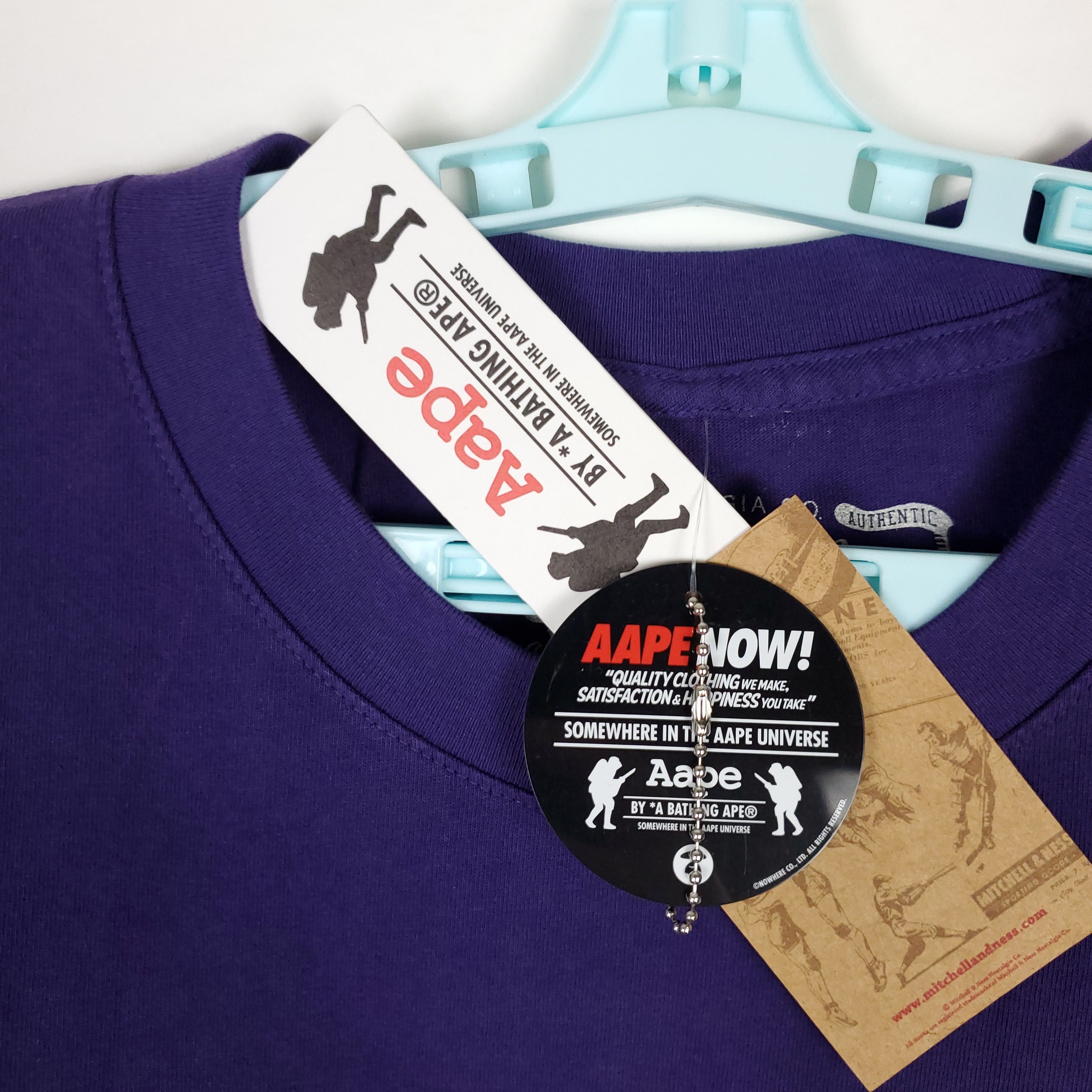 Aape Aape x Mitchell & Ness Toronto Raptors Tee Size US XXL / EU 58 / 5 - 7 Thumbnail