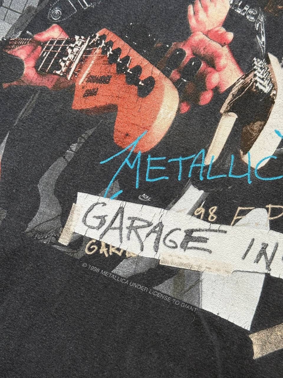 Band Tees Metallica vintage t shirt 1998 Size US XL / EU 56 / 4 - 6 Thumbnail
