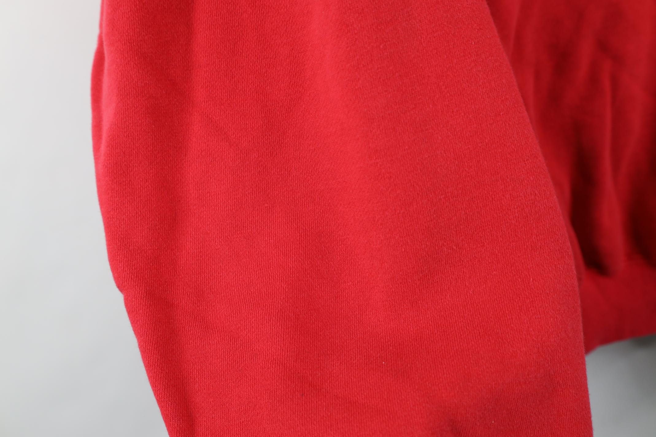 Starter Vintage 90s Starter Faded Boxy Fit Crewneck Sweatshirt Red Size US L / EU 52-54 / 3 - 9 Thumbnail