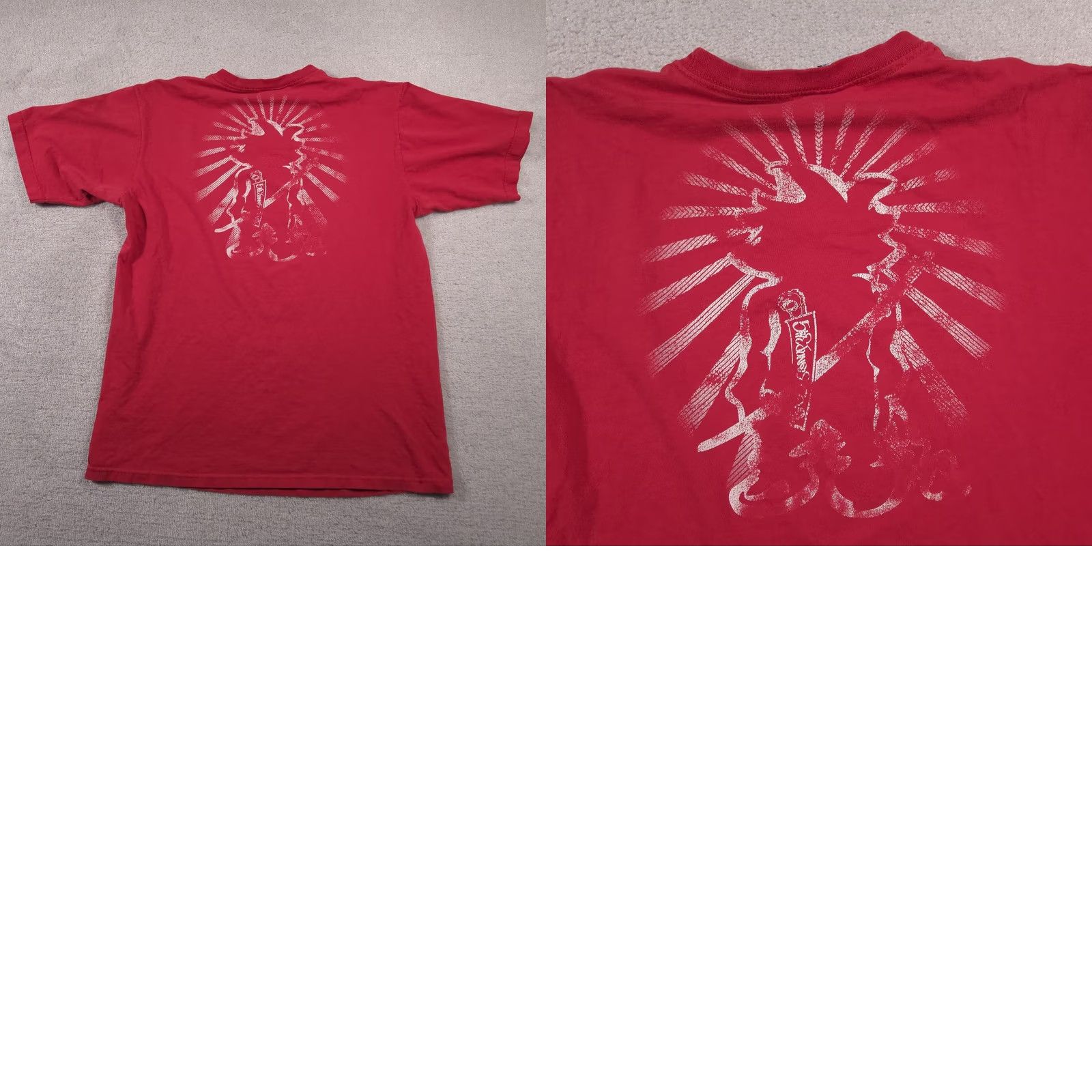 Vintage VINTAGE 5ive Jungle Shirt Mens XL Red I Got 5 On It Distressed Graphic 90s Tee Size US XL / EU 56 / 4 - 9 Thumbnail