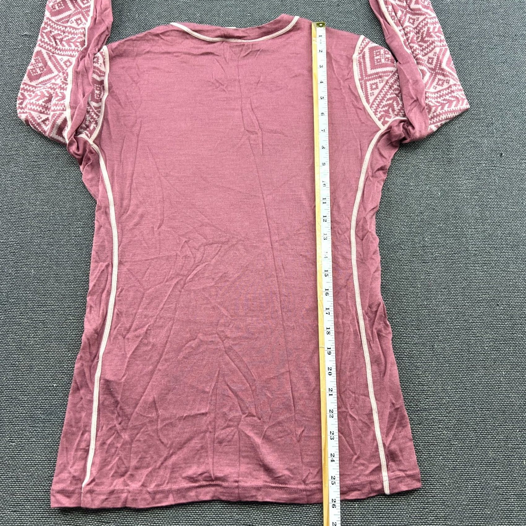 Vintage Kari Traa Womens Base Layer Shirt Large Merino Wool Blend Outdoor Ski Thermo Shirt Size L / US 10 / IT 46 - 3 Thumbnail