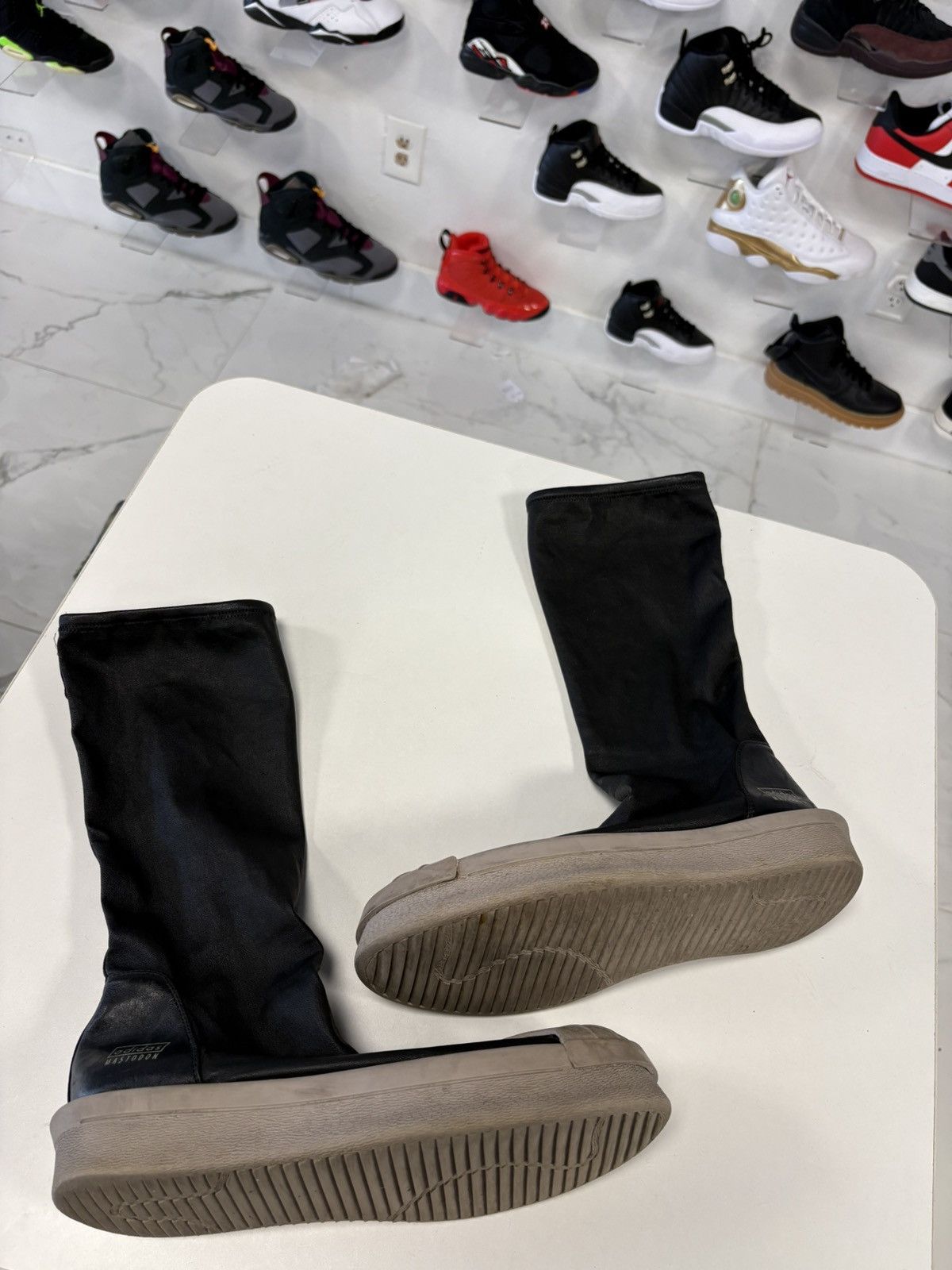 Adidas × Rick Owens Rick Owens x Adidas FW16 'MASTODON' Mastodon Pro Socks Size US 7.5 / EU 40-41 - 2 Thumbnail