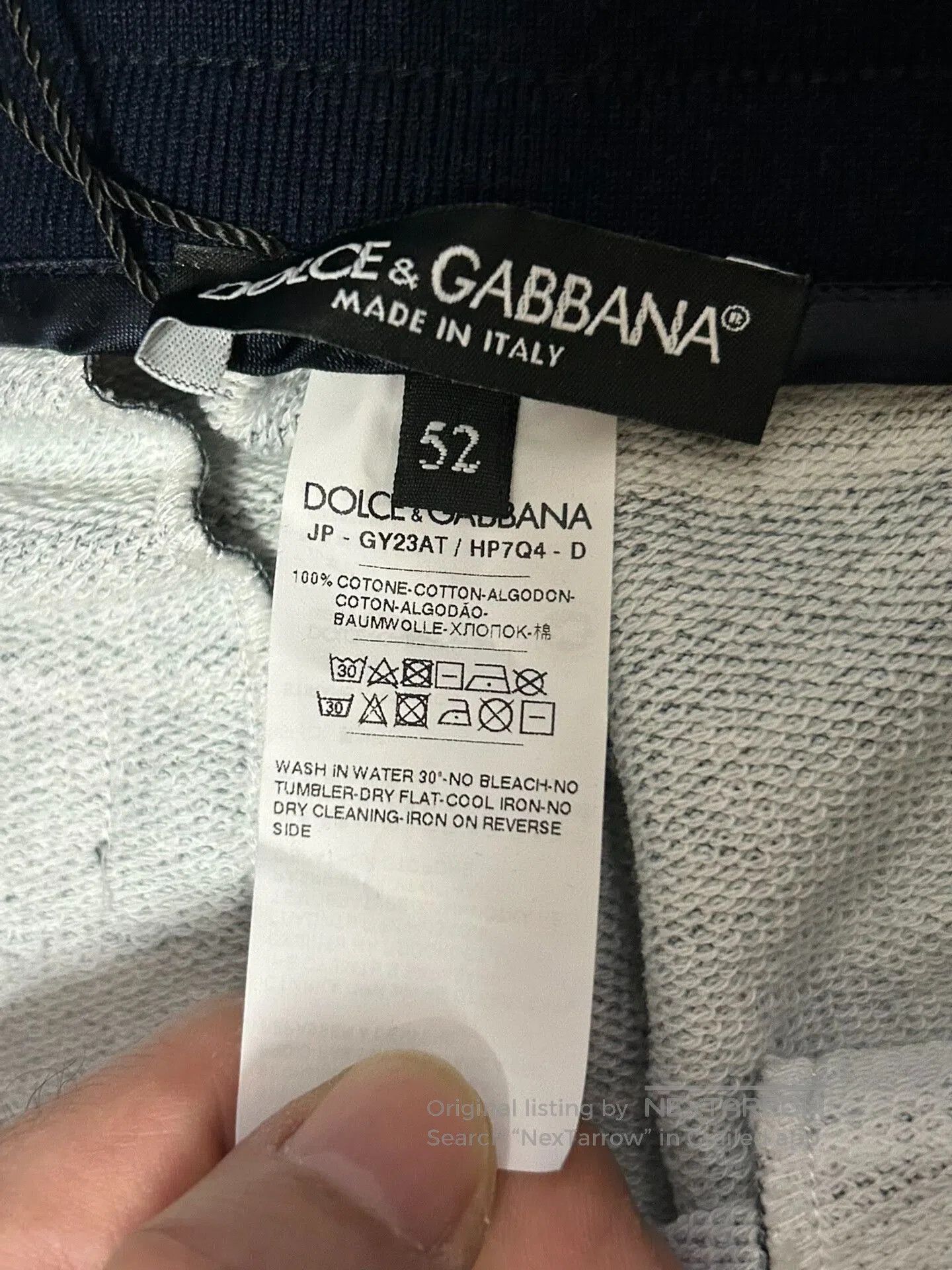 Dolce & Gabbana Dolce & Gabbana Casual Sports Pants. Size US 34 / EU 50 - 7 Thumbnail