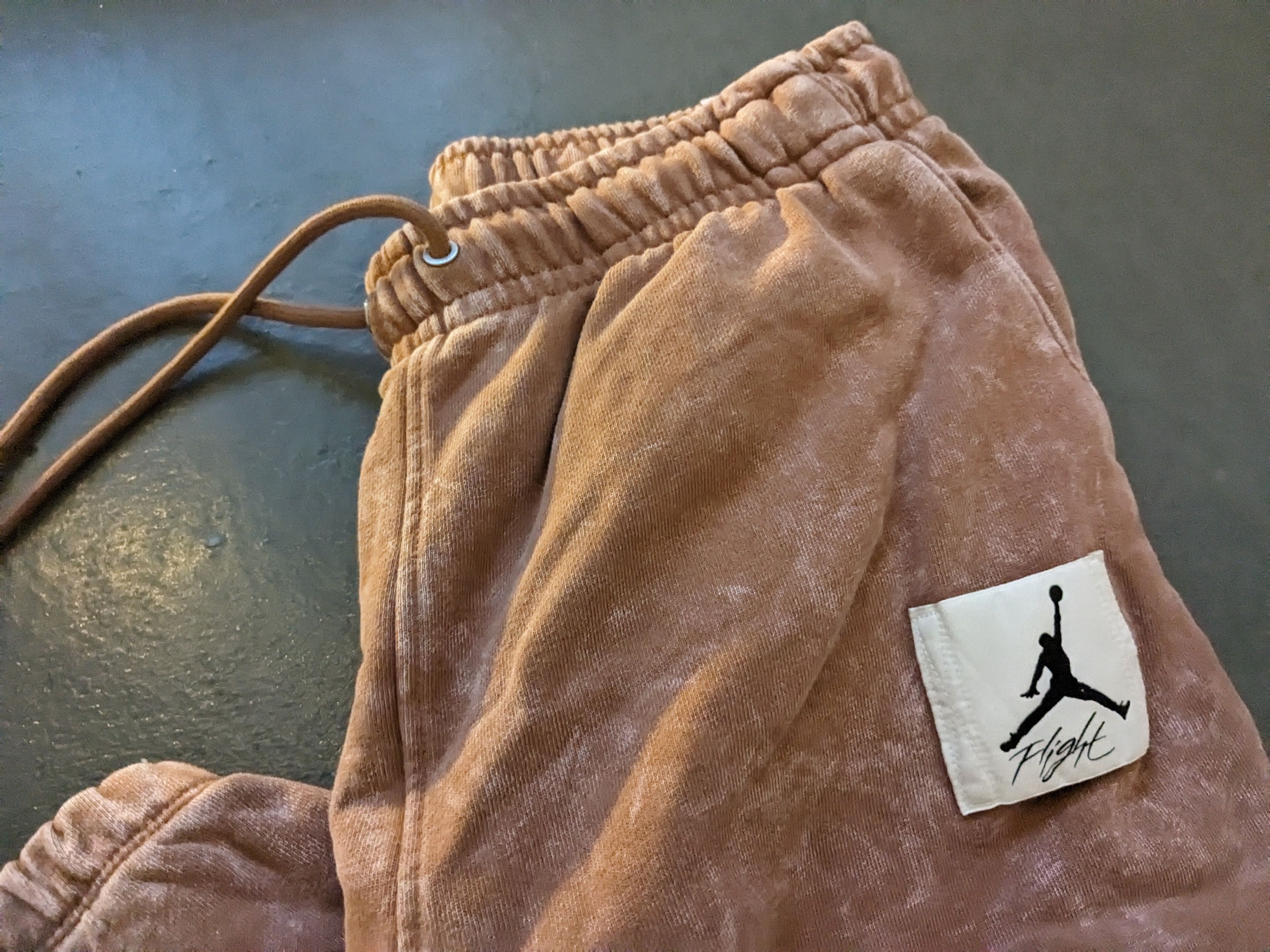 Jordan Brand Nike Air Jordan Sweatpants Brown Clay Standard Fit Cotton Size US 30 / EU 46 - 3 Thumbnail