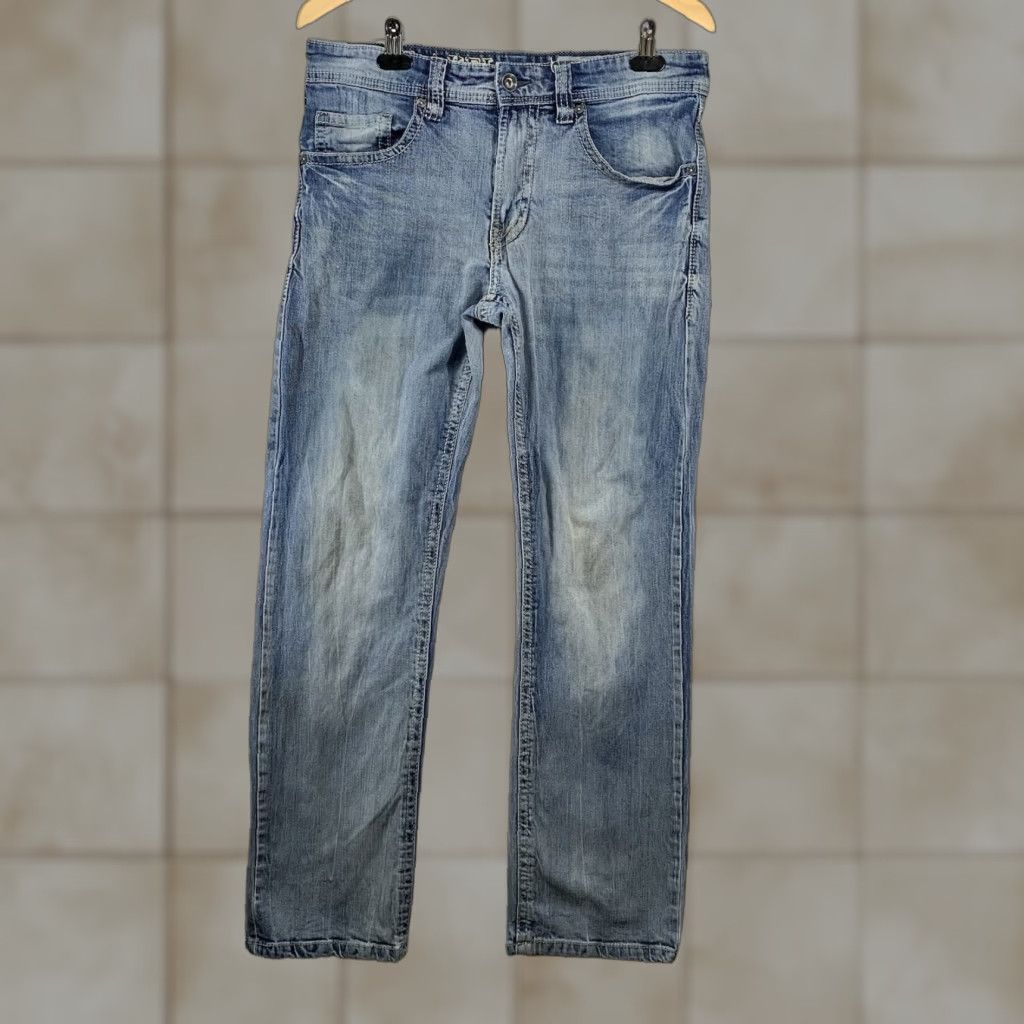 Vintage VINTAGE Axel Men's Jeans Size 32 x 32 Slim Boot Denim Distressed Rock Grunge 90s Mens Size US 32 / EU 48 - 1 Thumbnail