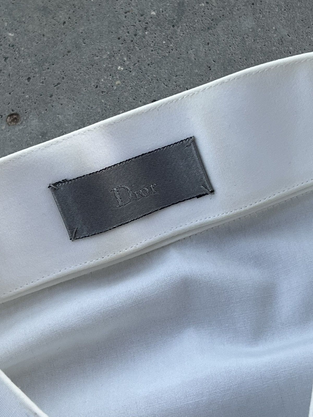 Dior Dior white button up shirt designer S 37 Size US S / EU 44-46 / 1 - 8 Thumbnail