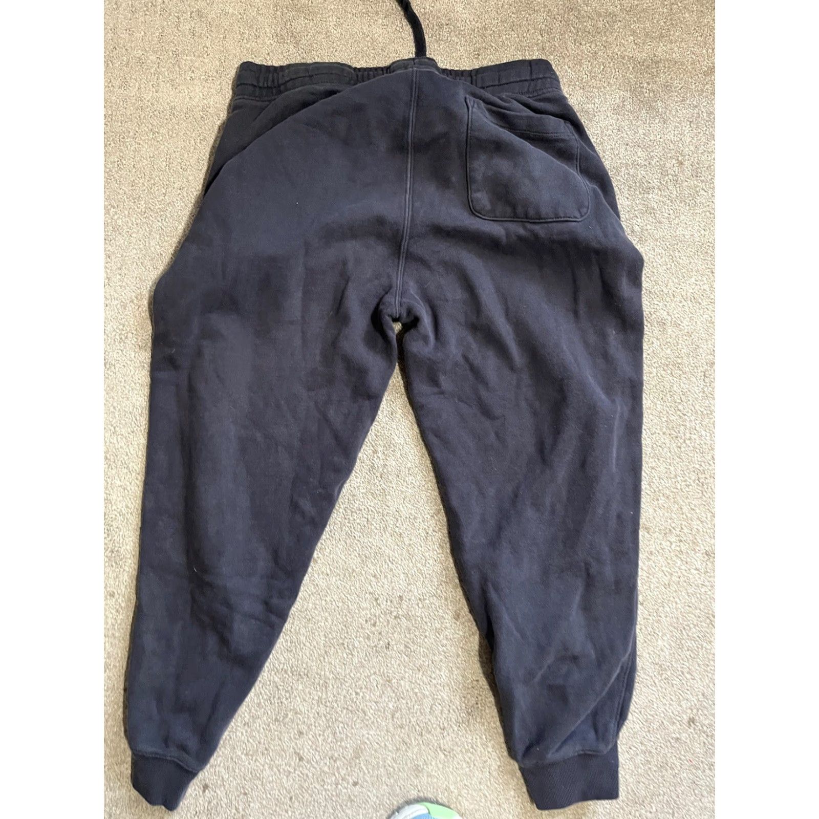 Old Navy Old Navy Mens Joggers Size L Navy Blue Drawstring Sweatpants Casual Athleisure Pants Mens L Navy Blue Jogger Sweatpants Size US 33 - 3 Thumbnail