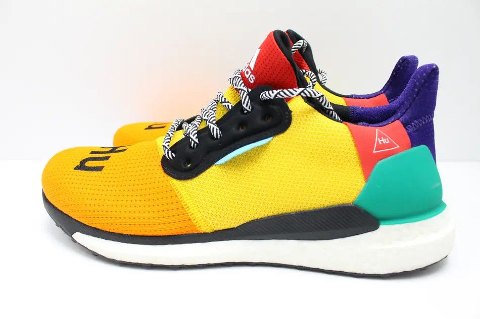 Adidas Adidas Solar HU Glide Multicolor Size US 11 / EU 44 - 4 Thumbnail