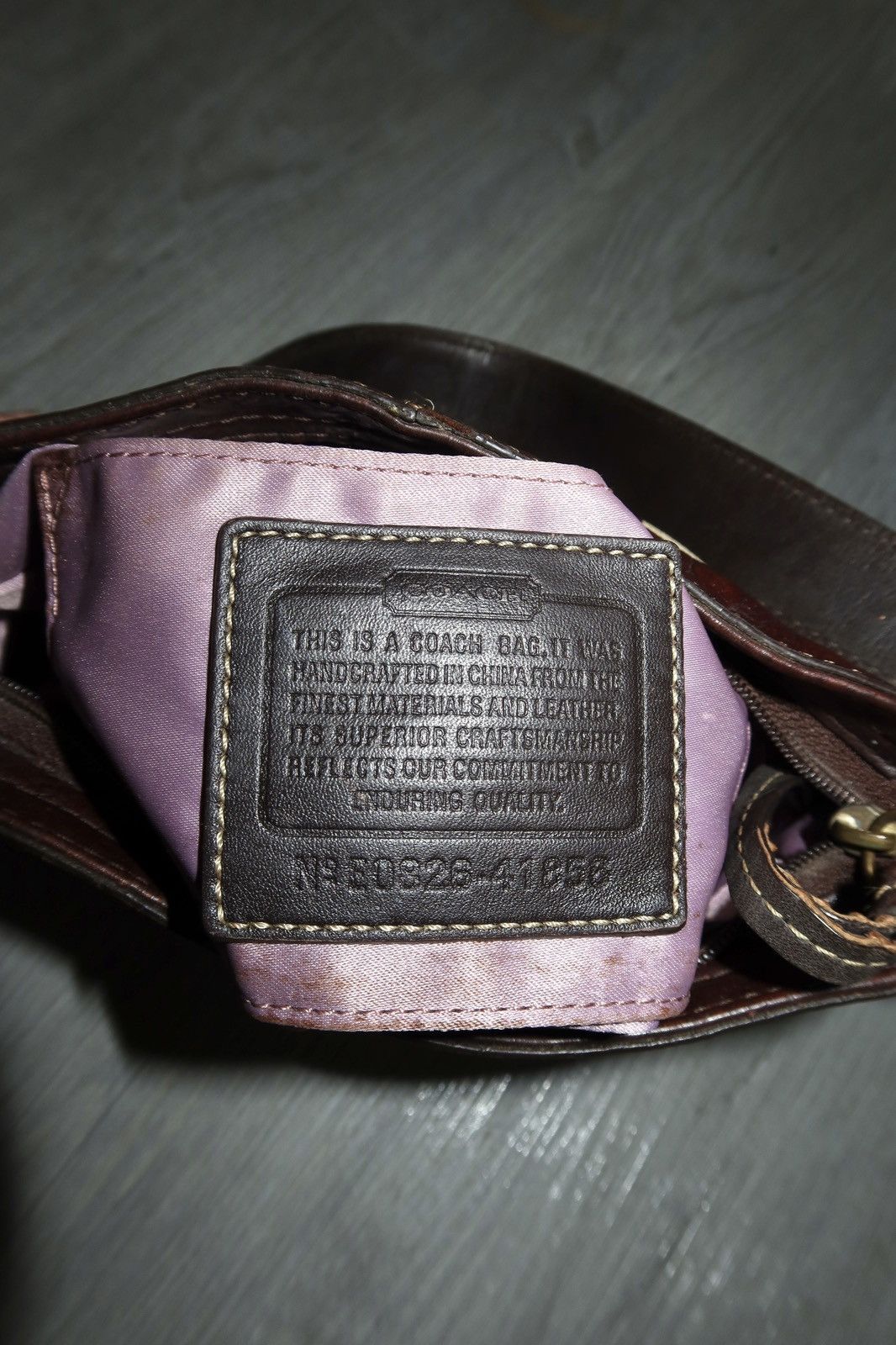 Coach × Vintage Coach Small Zoe Signature Zip Top handbag Size ONE SIZE - 4 Thumbnail