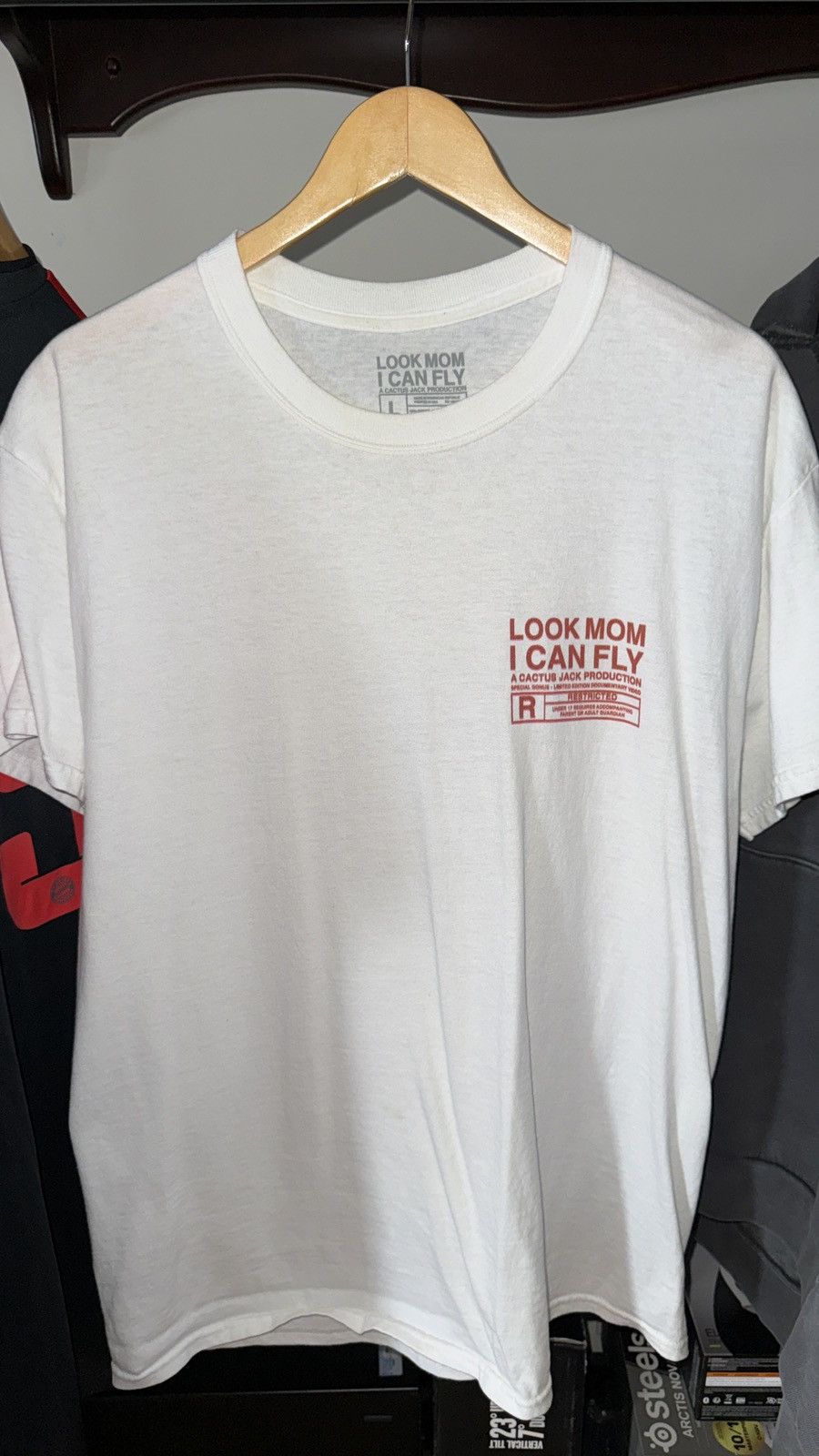 Travis Scott Travis Scott Look Mom I can Fly T-Shirt Size US L / EU 52-54 / 3 - 1 Thumbnail