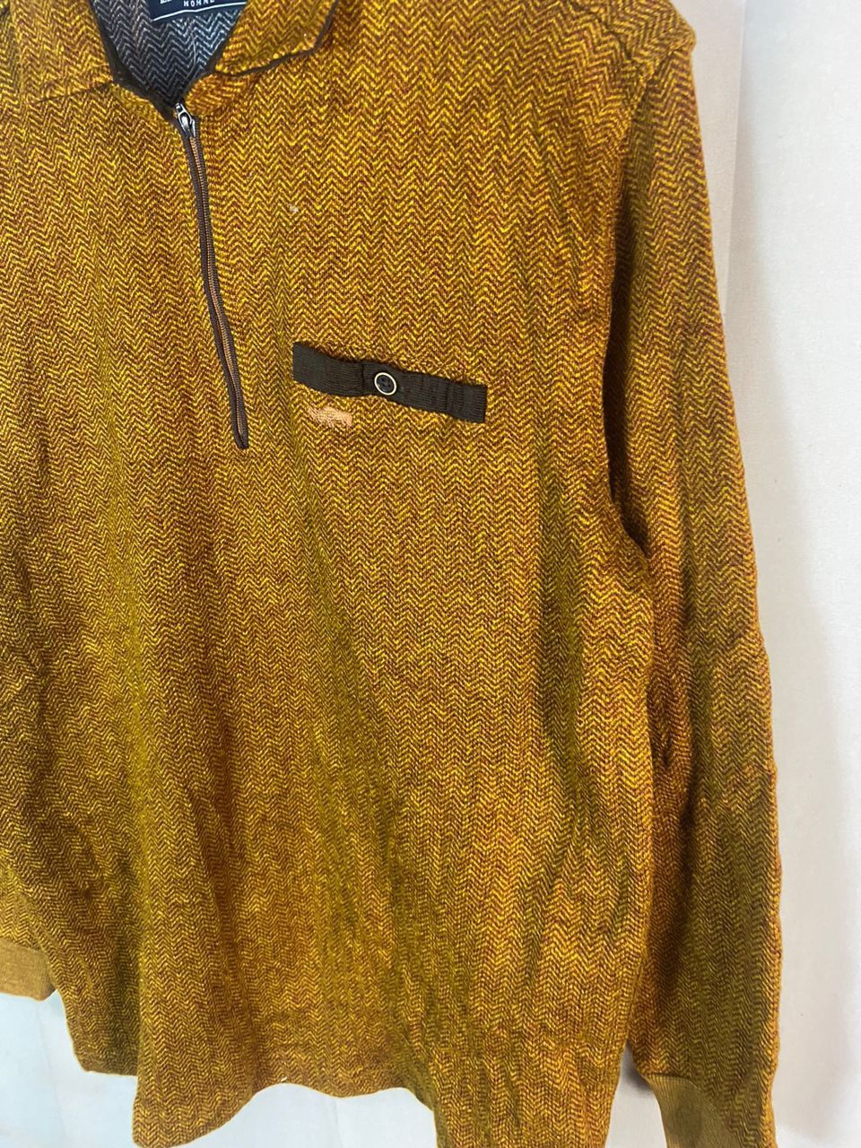 Japanese Brand × Kansai Yamamoto Kansai Yamamoto homme half zipper shirt Size US M / EU 48-50 / 2 - 2 Thumbnail