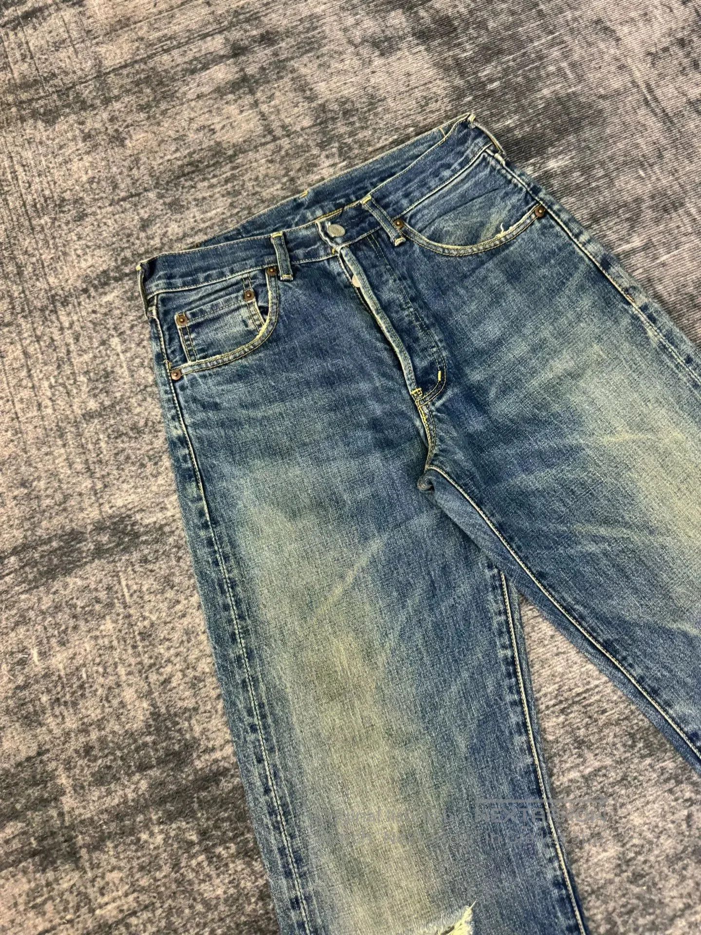 Levi's Vintage Levi's 503 Big E Jeans. Size US 29 - 2 Thumbnail