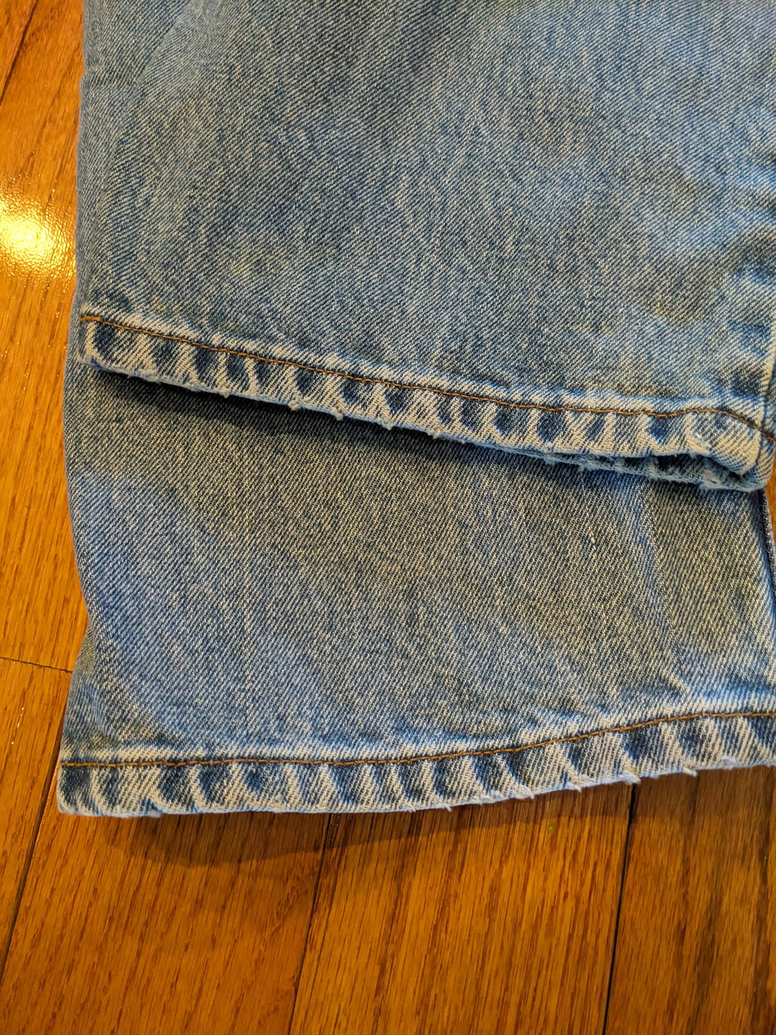 Levi's × Vintage Vintage 90s Levi's 505 34 x 30 Regular Straight Leg Denim Size US 34 / EU 50 - 4 Thumbnail