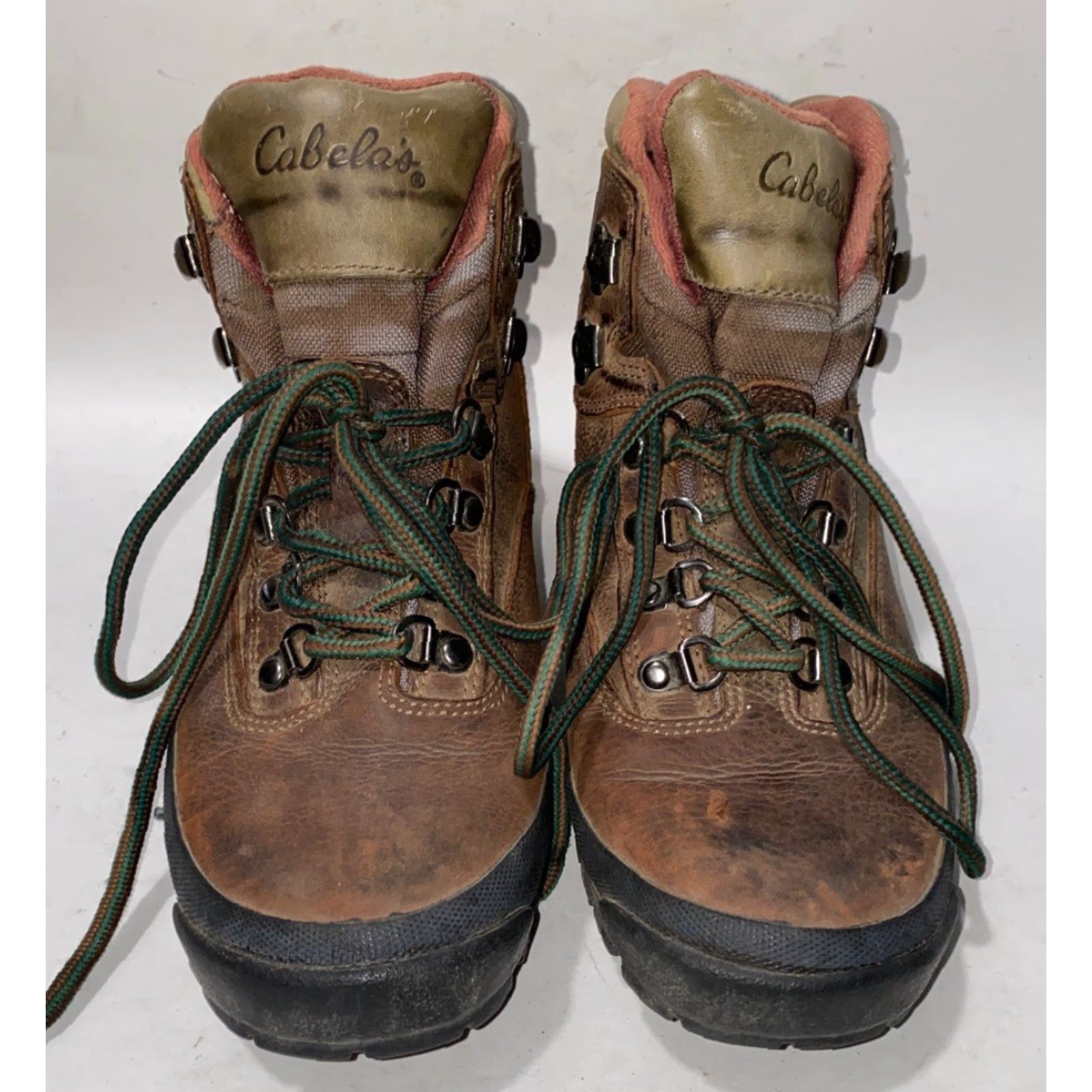 Vintage Cabela’s Womens Brown Leather Gore-Tex Ankle Boots Size 7.5B Boots Womens Brown Leather Gore-Tex Hiking Ankle Boots 7.5B Womens Size US 7.5 / IT 37.5 - 3 Thumbnail