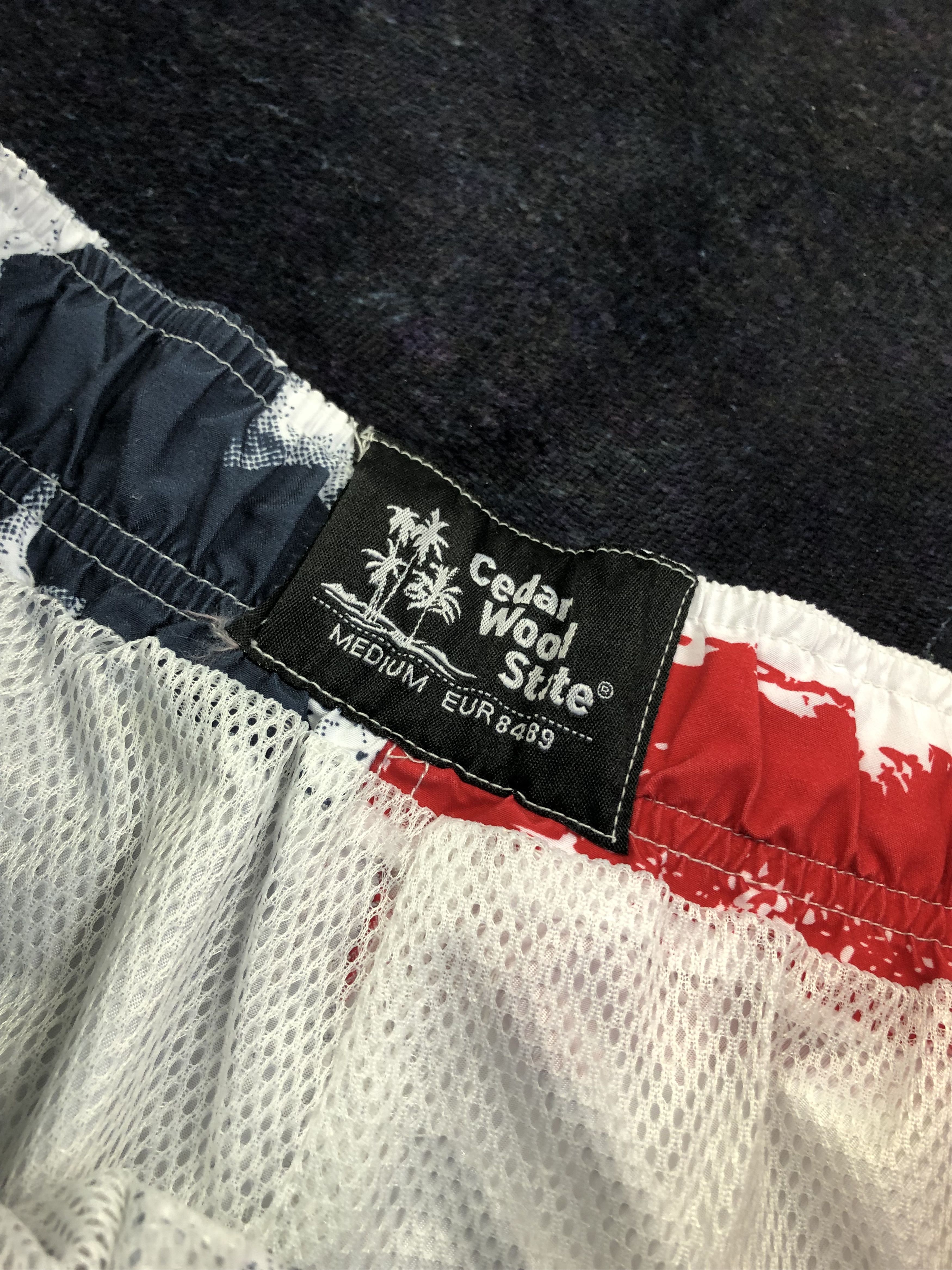 Other AMERICAN FLAG Style Big Logo Hype Streetwear Y2k Swim Shorts Size US 32 / EU 48 - 6 Thumbnail