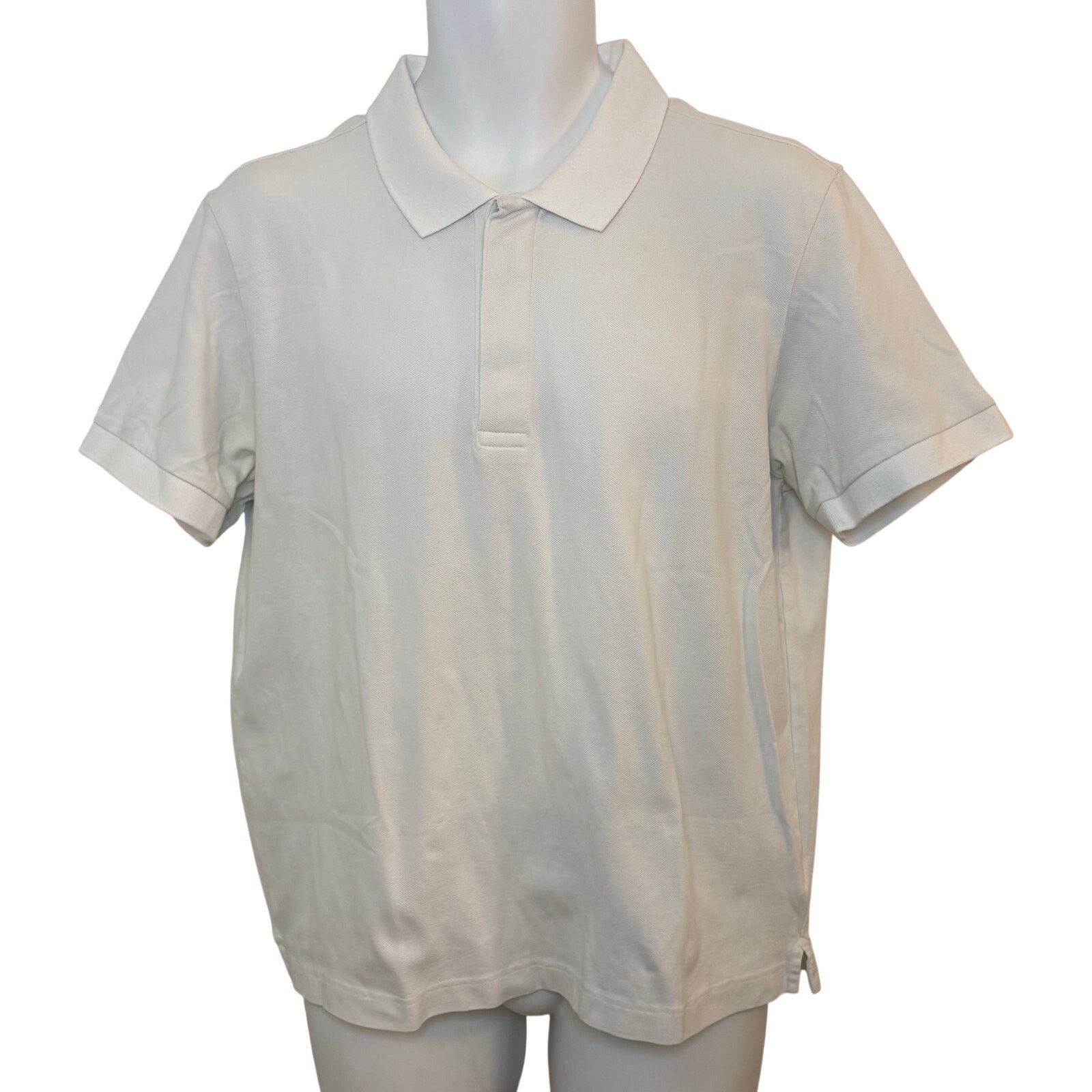 Everlane Everlane Classic White Polo Shirt Size Large. EUC Size US L / EU 52-54 / 3 - 1 Thumbnail