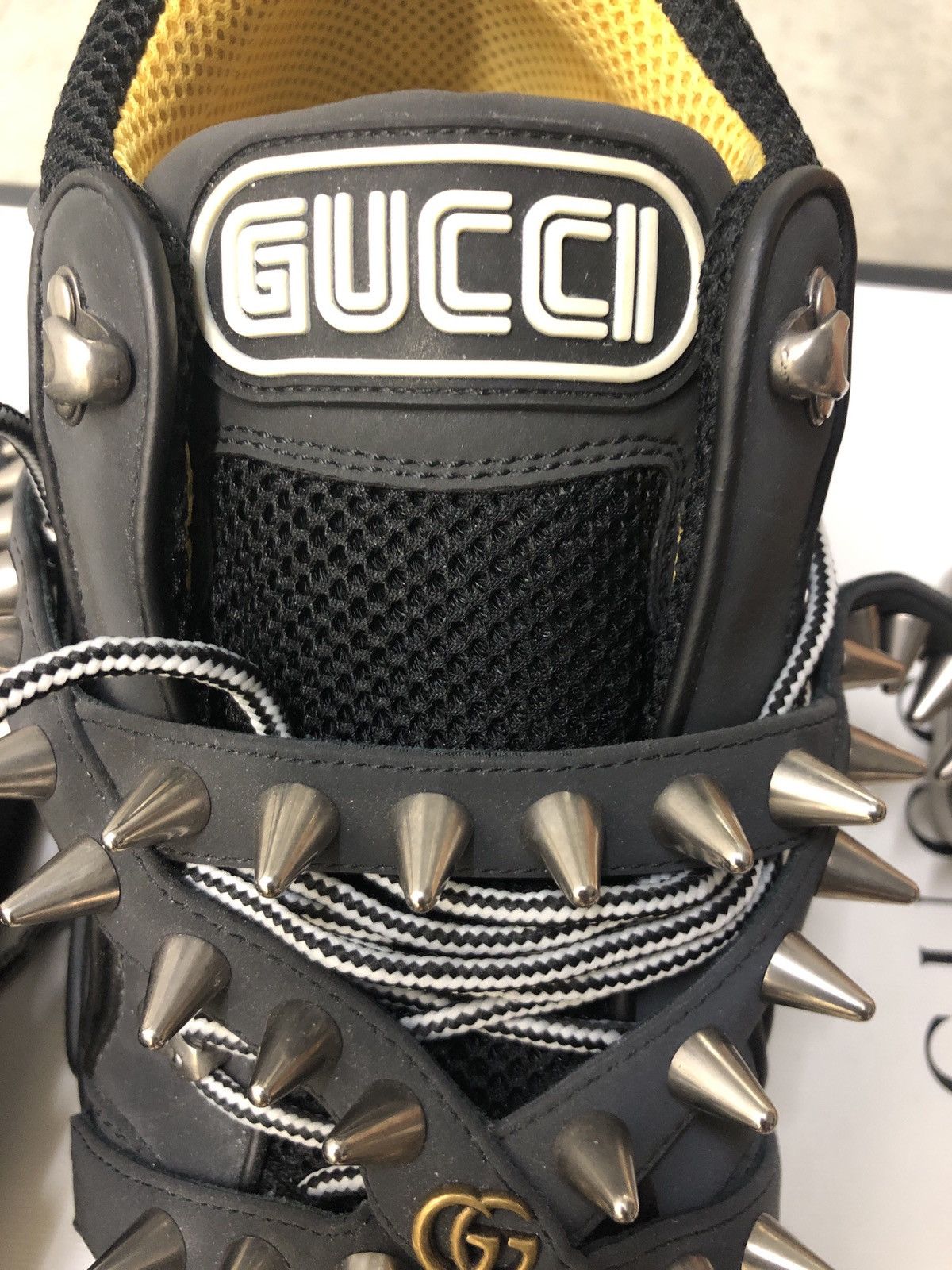 Gucci Designer Gucci Sega Flashtrek Spike Sneakers Size US 8.5 / EU 41-42 - 7 Thumbnail