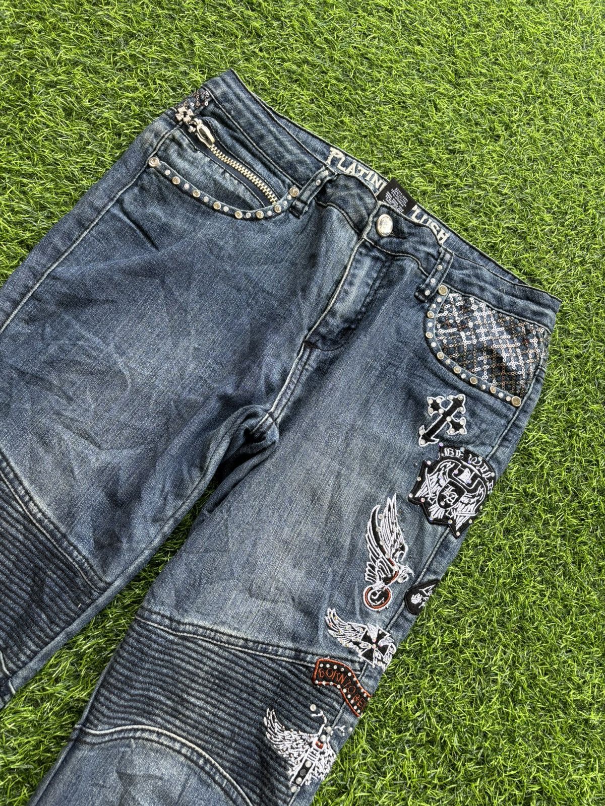 Hysteric Glamour Y2k Platinum Plush Size US 31 - 7 Thumbnail