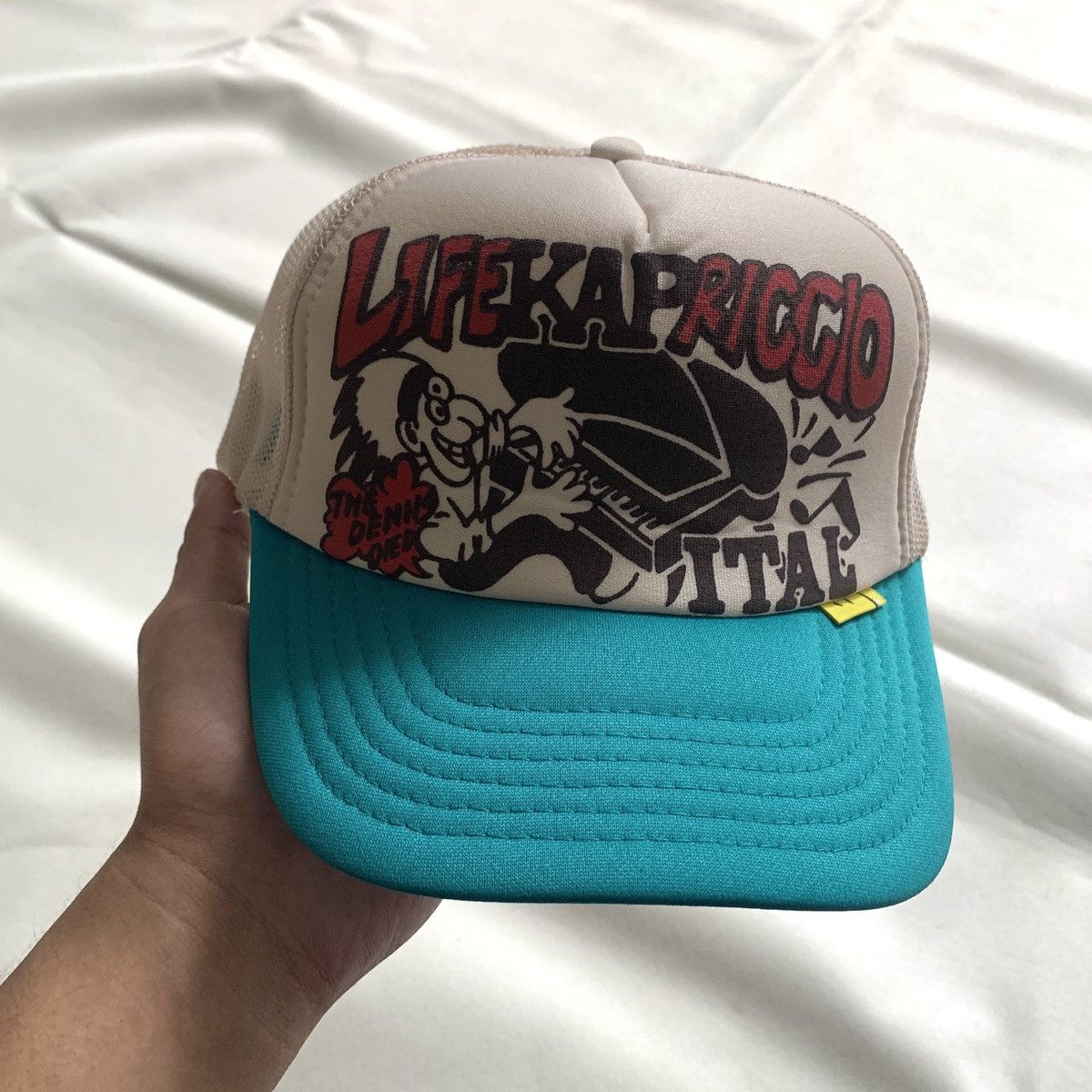 Kapital Kountry KAPITAL LIFE KAPRICCIO TRUCKER CAP Size ONE SIZE - 2 Thumbnail