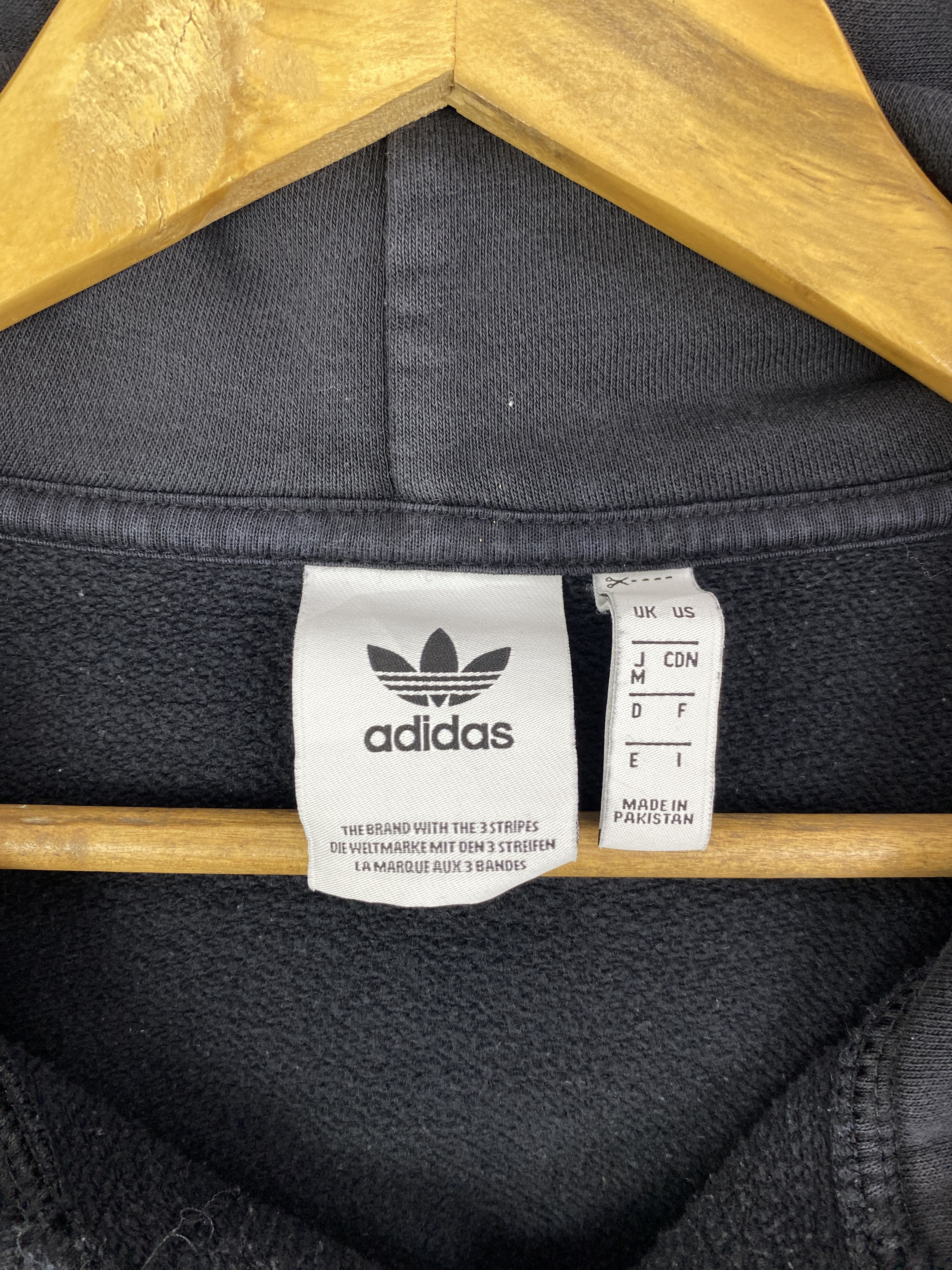 Adidas Vintage Adidas Big Logo Pullover Hoodie SH0149 Size US L / EU 52-54 / 3 - 6 Thumbnail