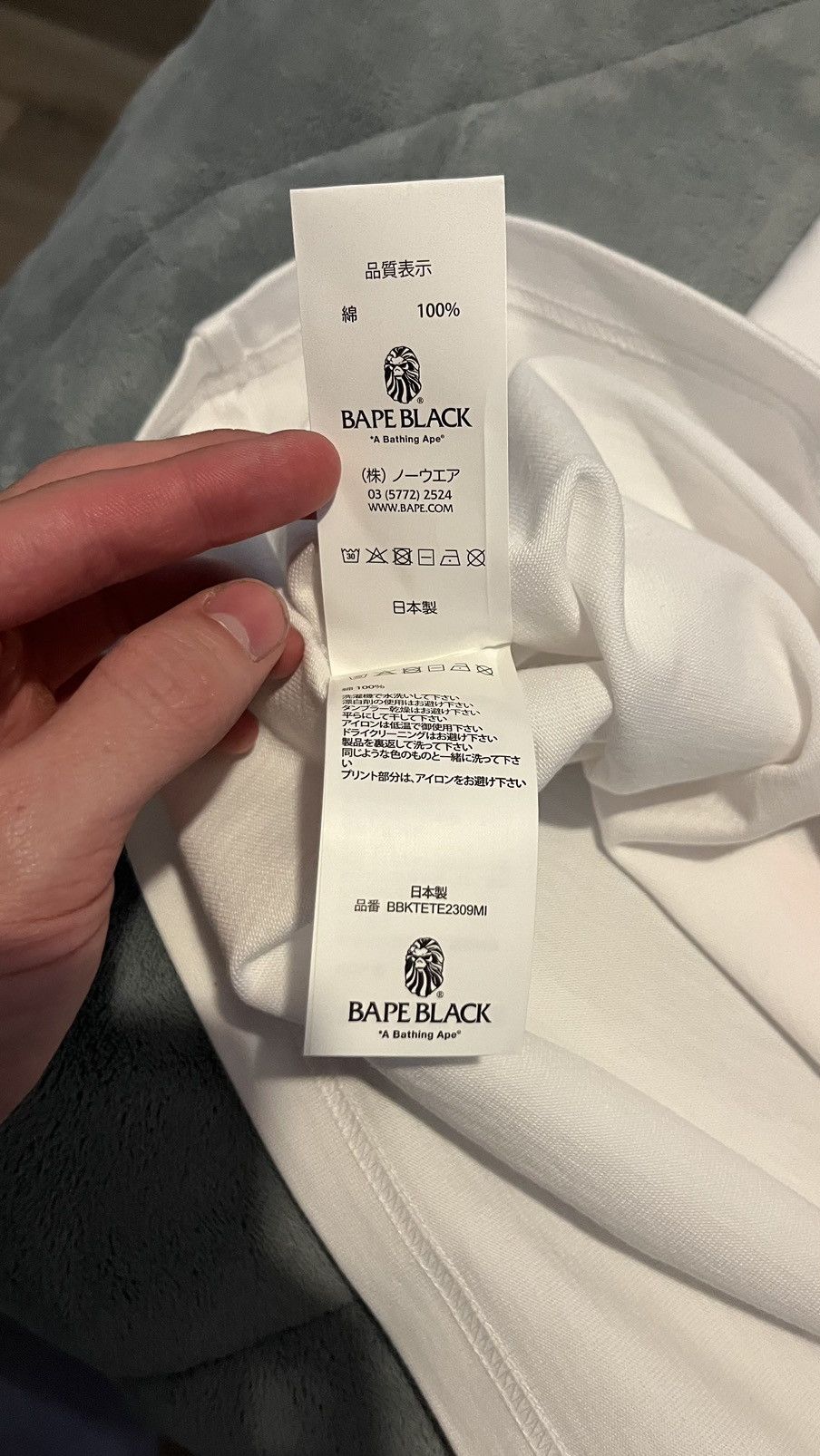 Bape BAPE BLACK x Vilebrequin Back Print Tee Size US L / EU 52-54 / 3 - 7 Thumbnail