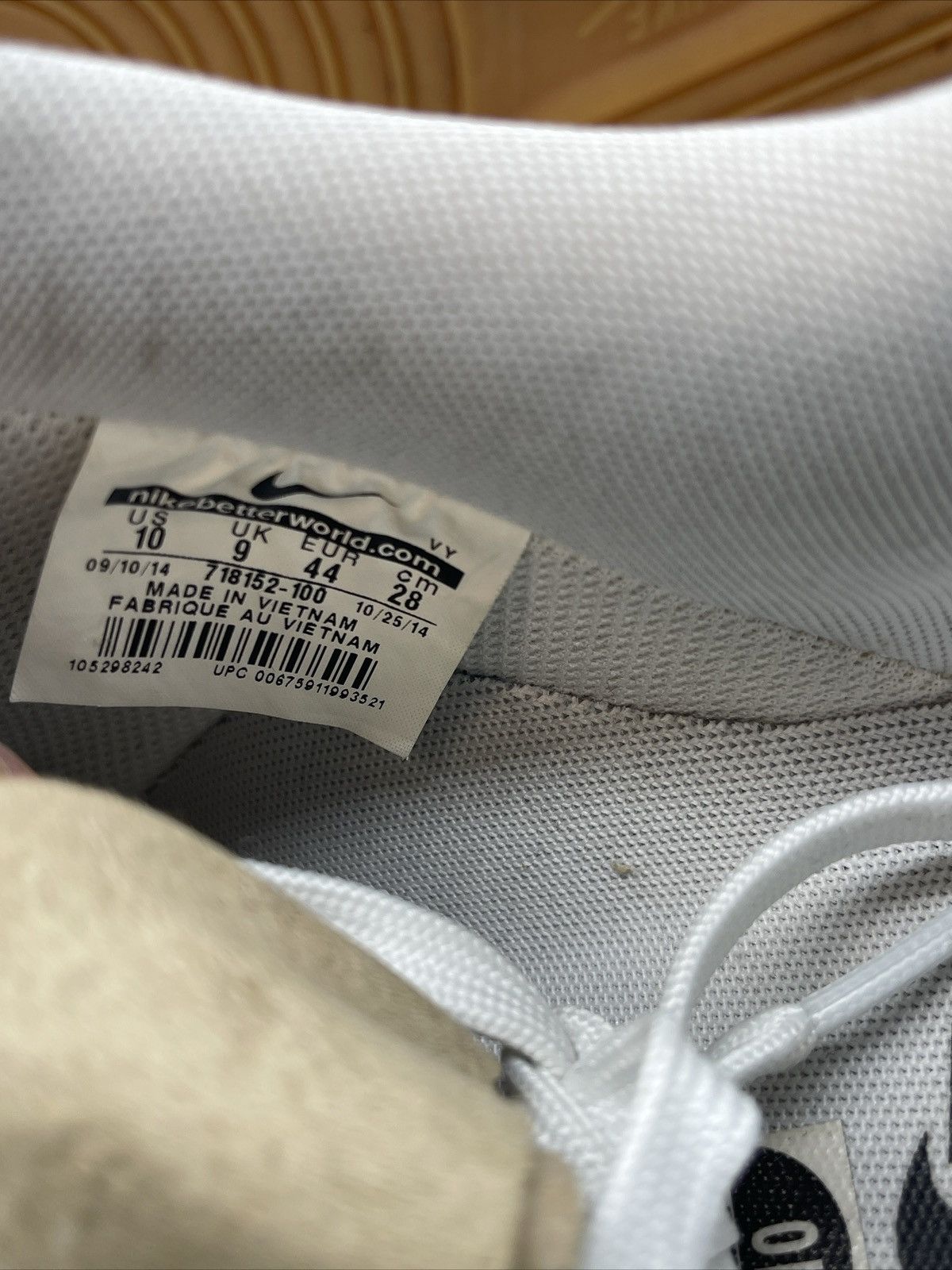 Nike Air Force 1 croco white gum Size US 10 / EU 43 - 8 Thumbnail