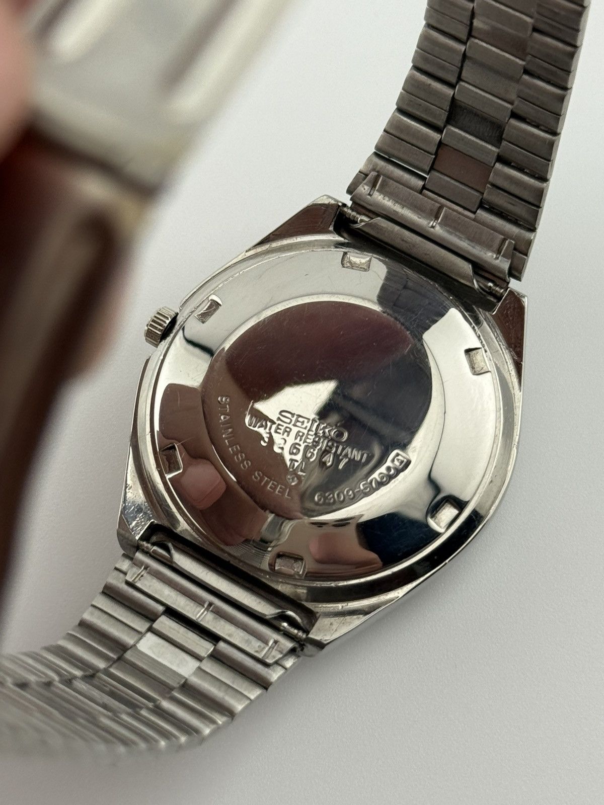 Seiko Seiko 6309 Auto Blue Dial 36mm Vintage Men’s Watch Size 36 - 10 Thumbnail