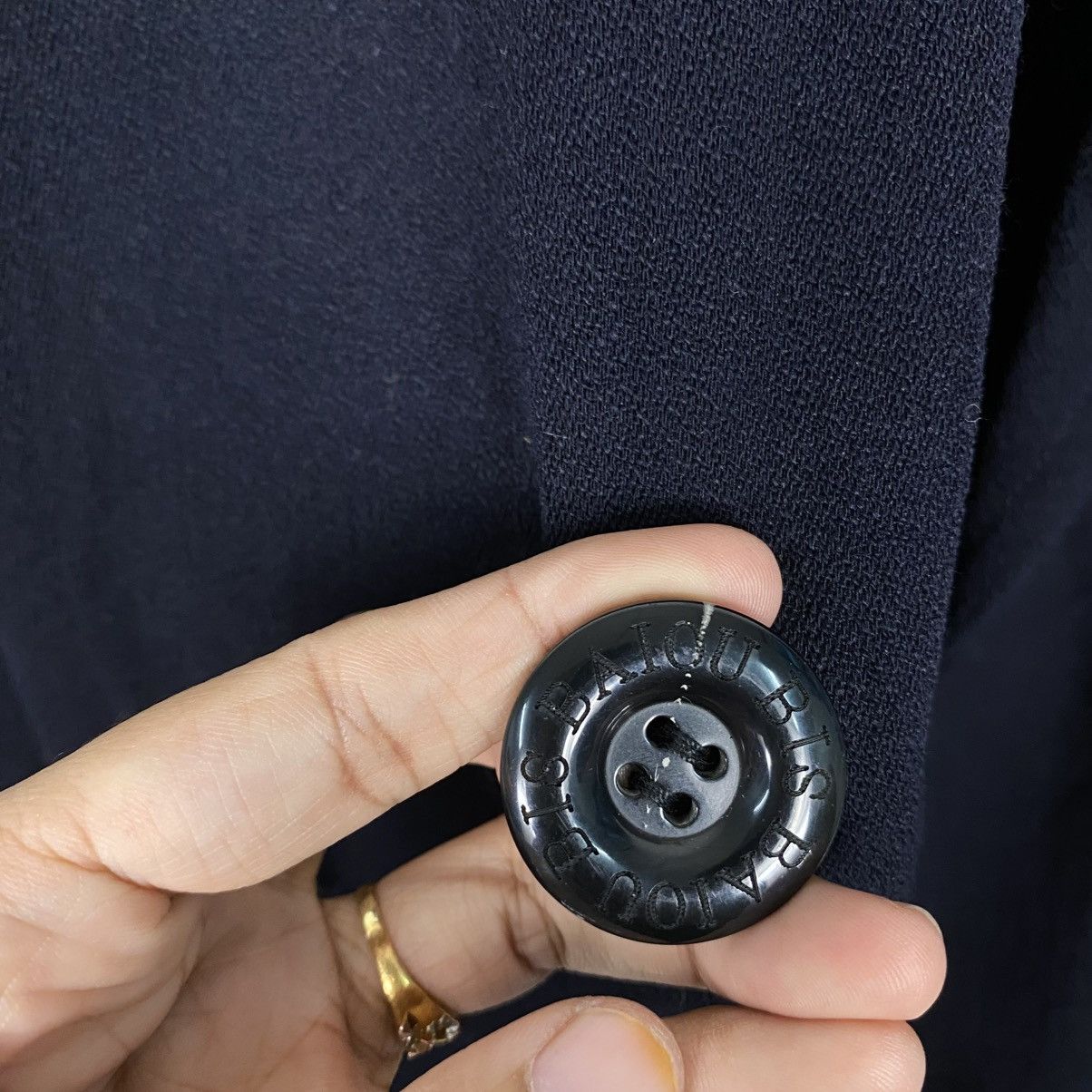 Issey Miyake 📌Button Chore Wool Jacket Baiou Bis Made in Japan Size US M / EU 48-50 / 2 - 17 Thumbnail