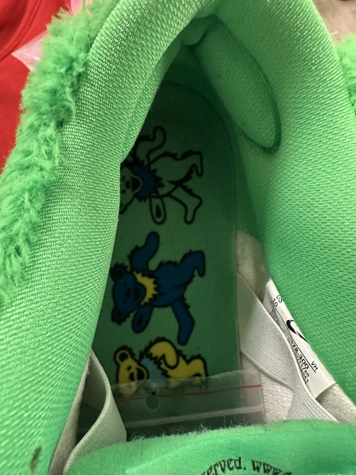 Nike Grateful Dead SB Nike dunk preowned size 10 green Size US 10.5 / EU 43-44 - 6 Thumbnail