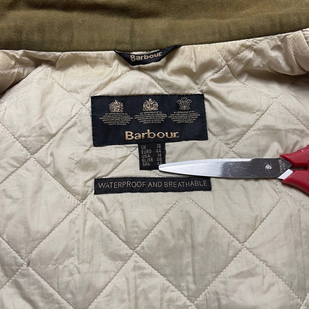 Barbour Barbour Eventer Classic Hooded Waterproof Jacket SZ18 Unisex Size XXL / US 16-18 / IT 52-54 - 10 Thumbnail
