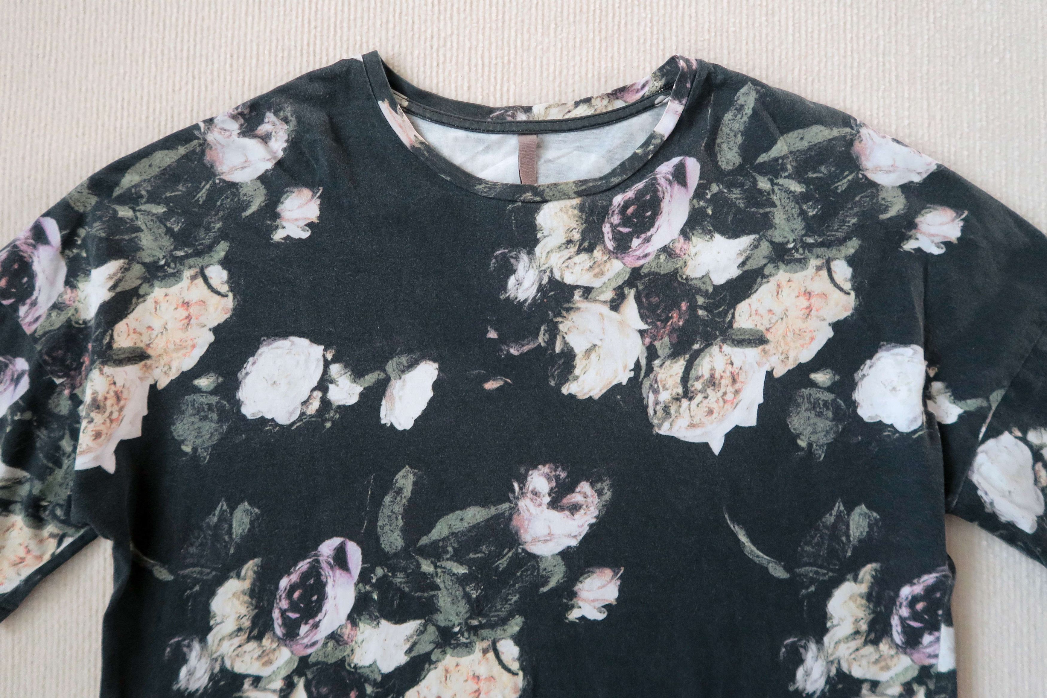 Kazuyuki Kumagai Attachment Attachment Japan by Kazuyuki Kumagai Washed Floral T-Shirt Size US M / EU 48-50 / 2 - 2 Thumbnail