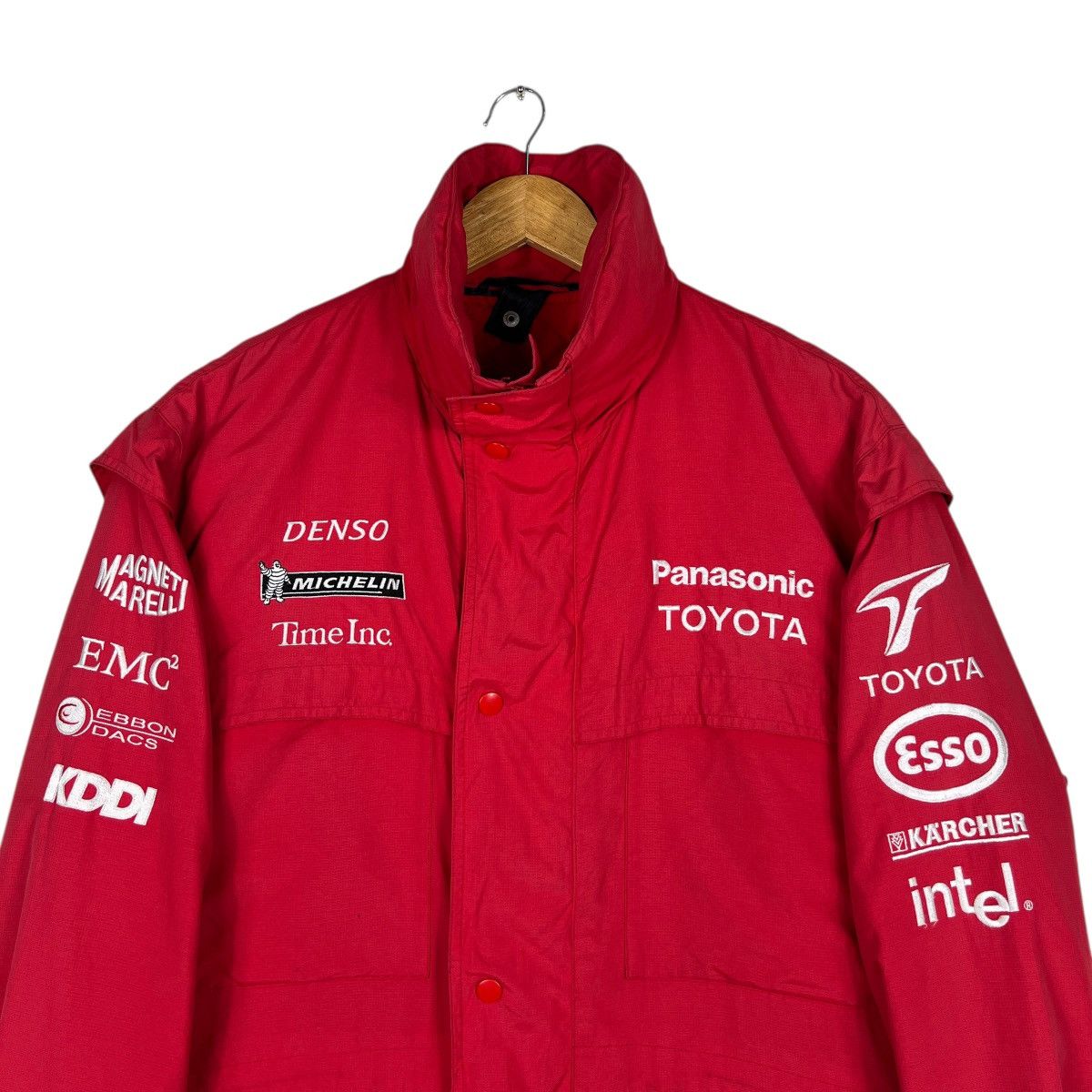 Formula 1 🔥 Vintage Panasonic Toyota Racing Team Formula 1 jacket. Size US M / EU 48-50 / 2 - 6 Thumbnail