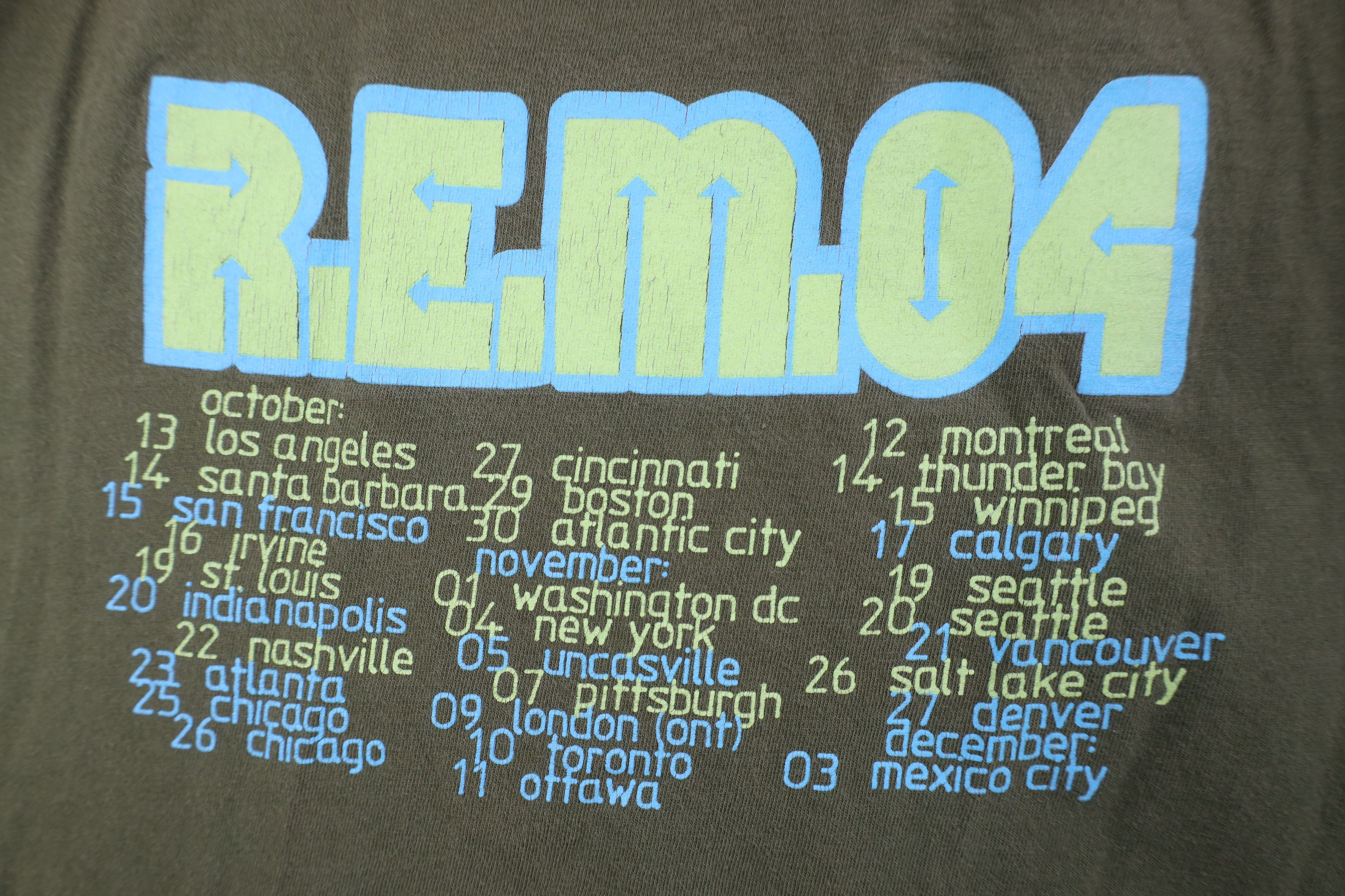 Vintage Vintage Provide The Light You Cannot Resist REM Band T-Shirt Size M / US 6-8 / IT 42-44 - 12 Thumbnail