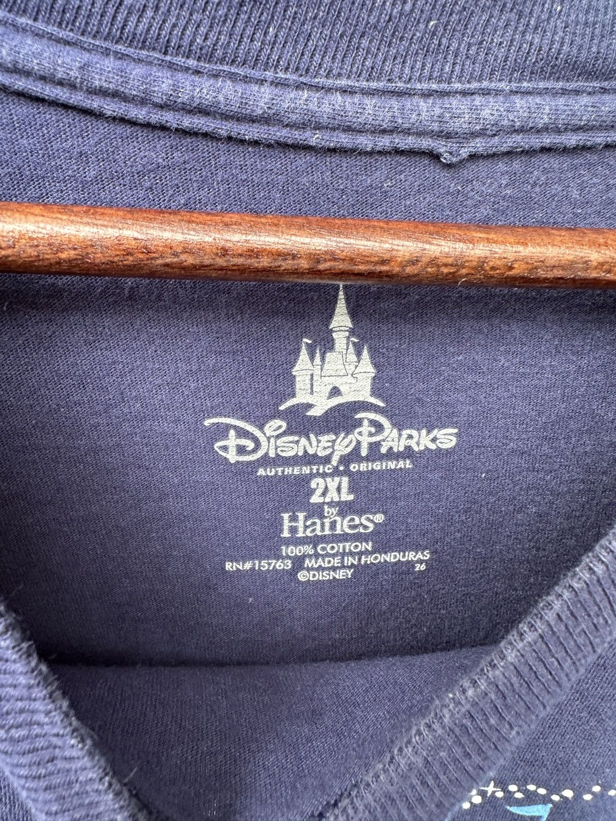 Disney × Mickey Mouse × Vintage Vintage 2017 Disneyland Mickey Mouse Wizard T Shirt Size US XXL / EU 58 / 5 - 2 Thumbnail