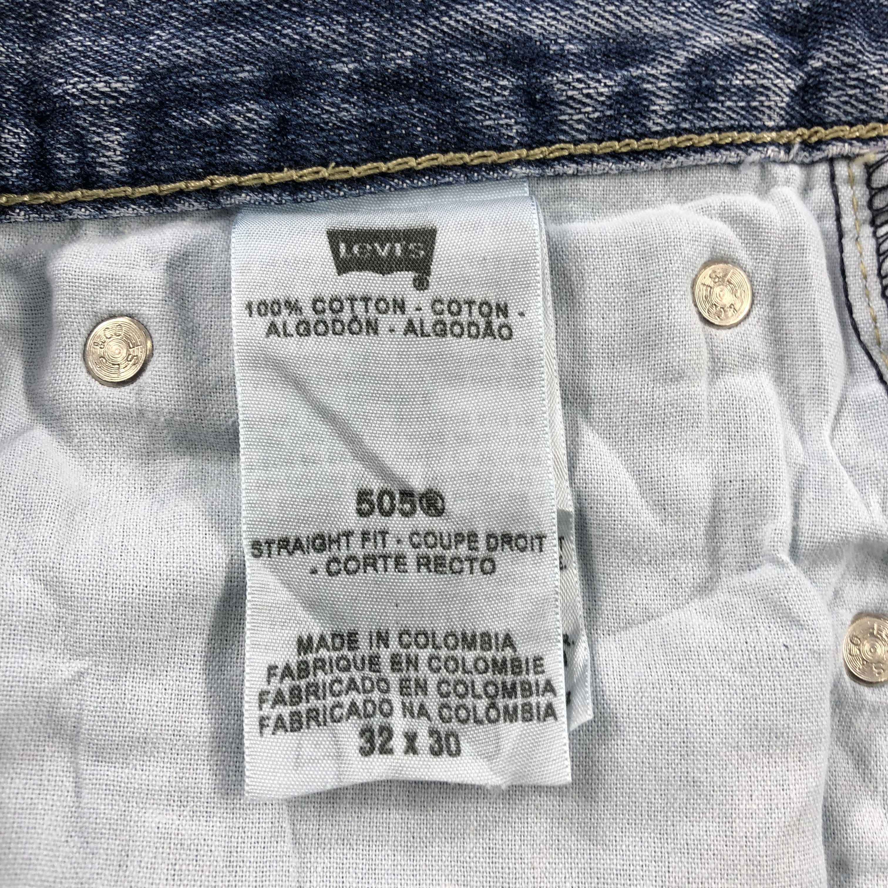 Levi's Vintage Levis 505 Jeans Faded Blue Denim KJ868 Size US 32 / EU 48 - 12 Thumbnail