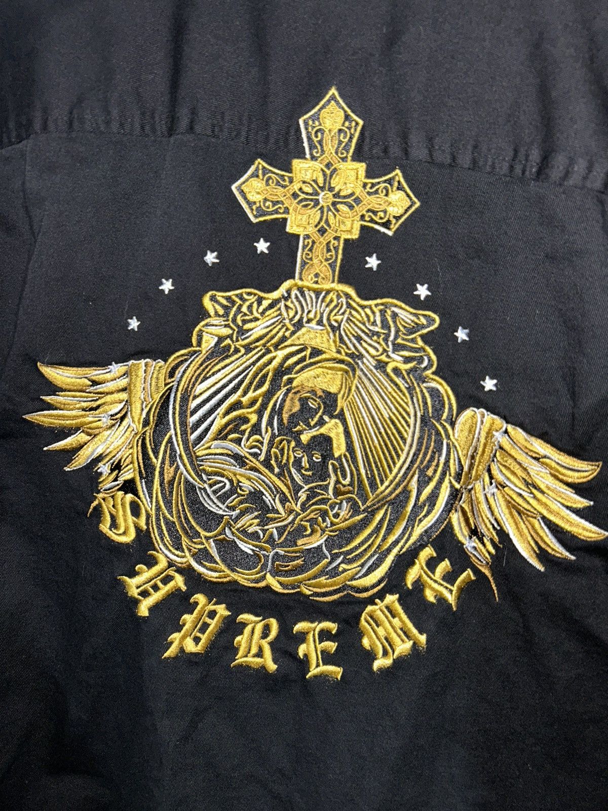 Supreme Supreme Mary Work Shirt Men’s Black SS22 size Large Size US L / EU 52-54 / 3 - 8 Thumbnail