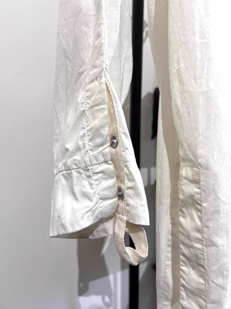 Boris Bidjan Saberi 11by BBS Painted Distressed Mid-Length Hooded Coat, Size US XL / EU 56 / 4 - 7 Thumbnail