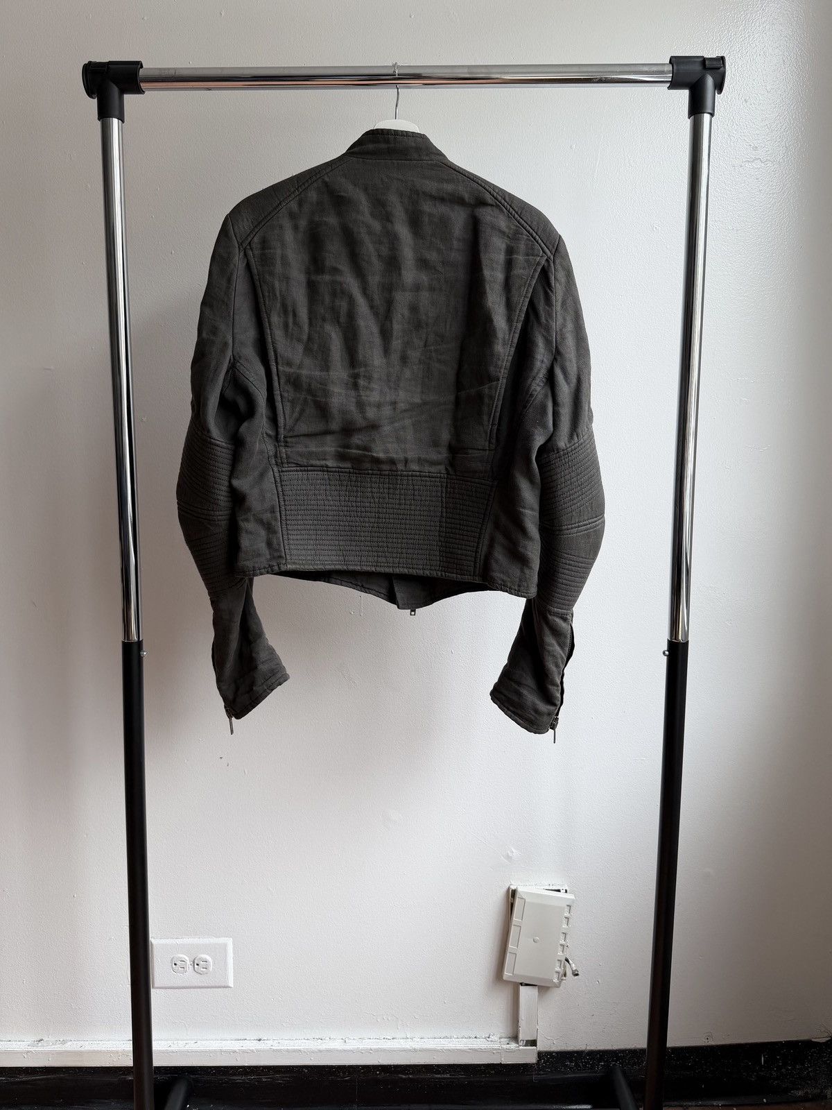 Haider Ackermann Haider Ackermann SS15 Sample Cyanide Biker Jacket Size US L / EU 52-54 / 3 - 3 Thumbnail