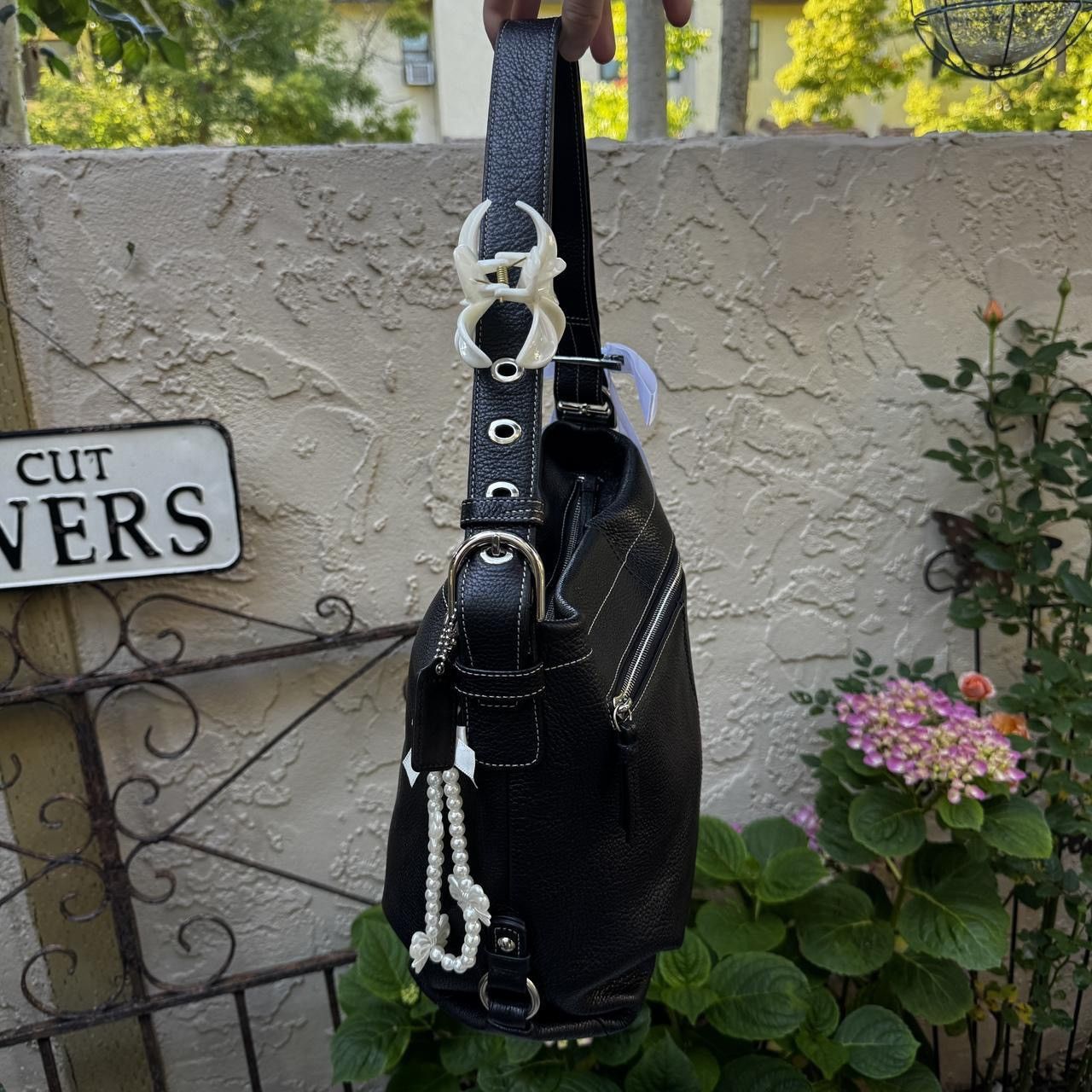 Coach Y2K Black Coach Slouchy Hobo Bag Size ONE SIZE - 5 Thumbnail