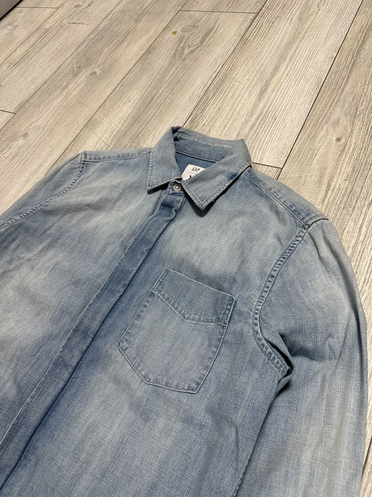 Gap VINTAGE RARE Kinfolk 94 x GAP Denim Buttowndown Shirt Collab Size US M / EU 48-50 / 2 - 4 Thumbnail