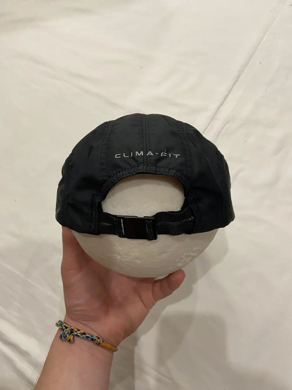 Nike 🦍VINTAGE 90’S Y2K NIKE NYLON DRILL 5 PANEL CAP HAT SWOOSH Size ONE SIZE - 4 Thumbnail