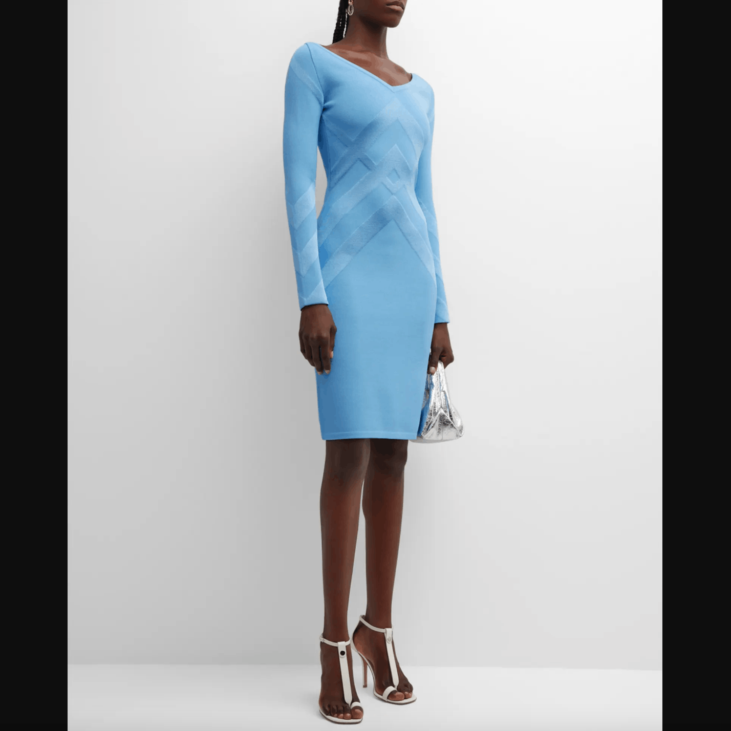 Burberry $1890 Burberry Bandage Bodycon Orietta Mini Dress size XXS Size XXS / US 00 / IT 34 - 1 Thumbnail
