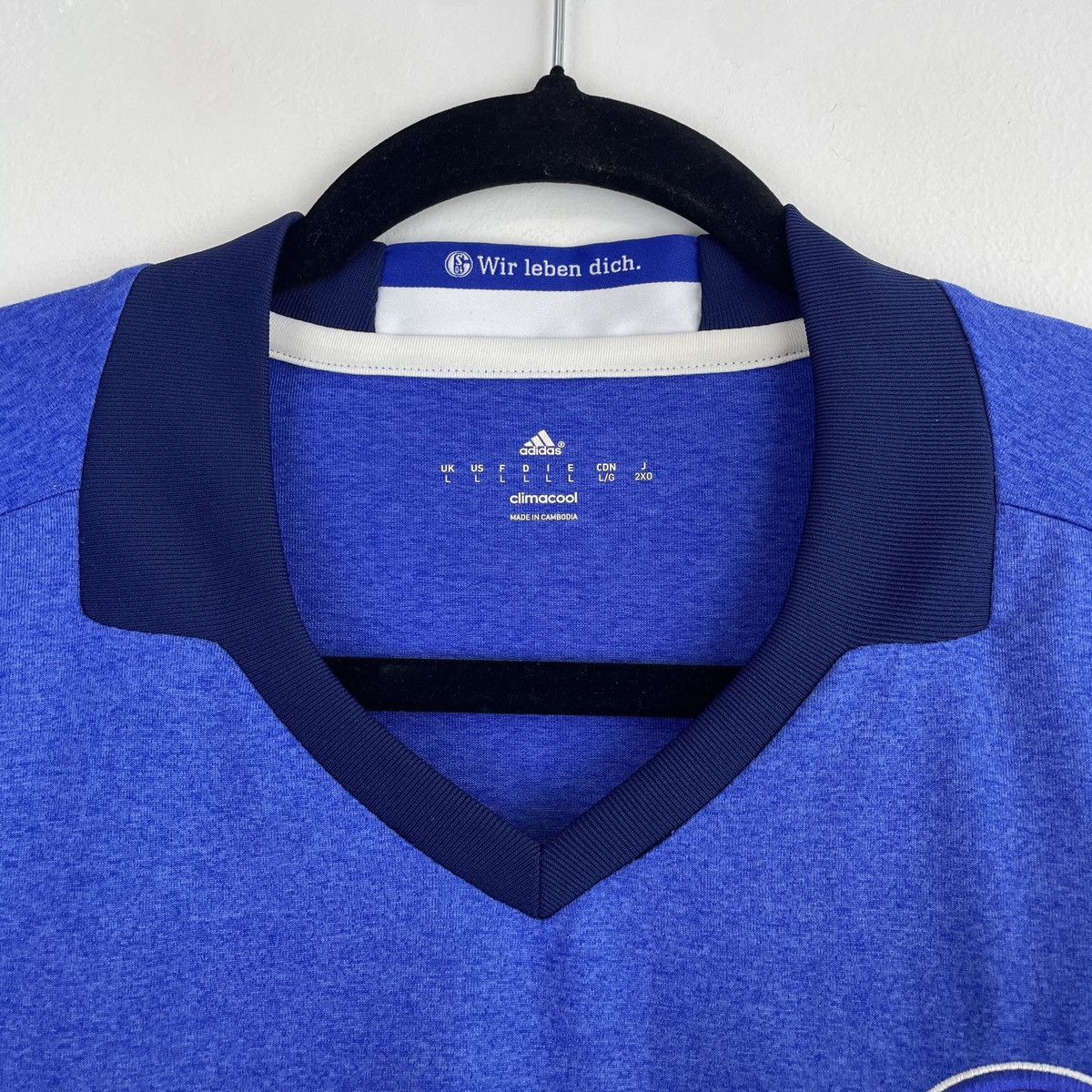 Adidas Schalke 04 Benedikt Höwedes Home Adidas Jersey 2024/2025 Size US L / EU 52-54 / 3 - 3 Thumbnail