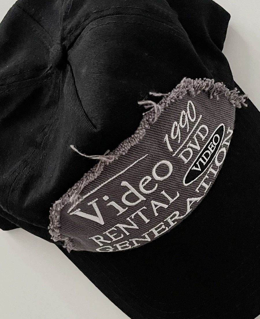 Japanese Brand Outdoor retro embroidery damage distressed raw cap hat Size ONE SIZE - 3 Thumbnail